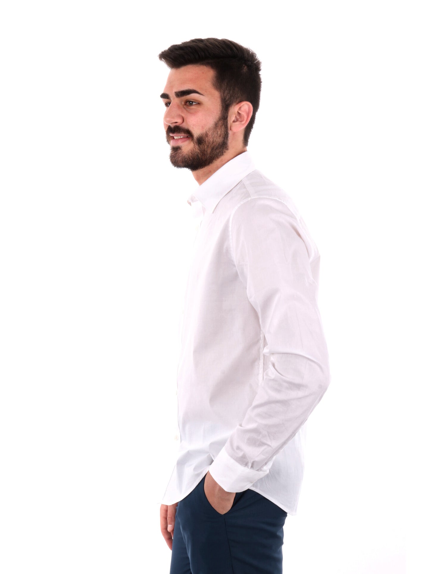 CAMICIA GIANNI LUPO UOMO BIANCO