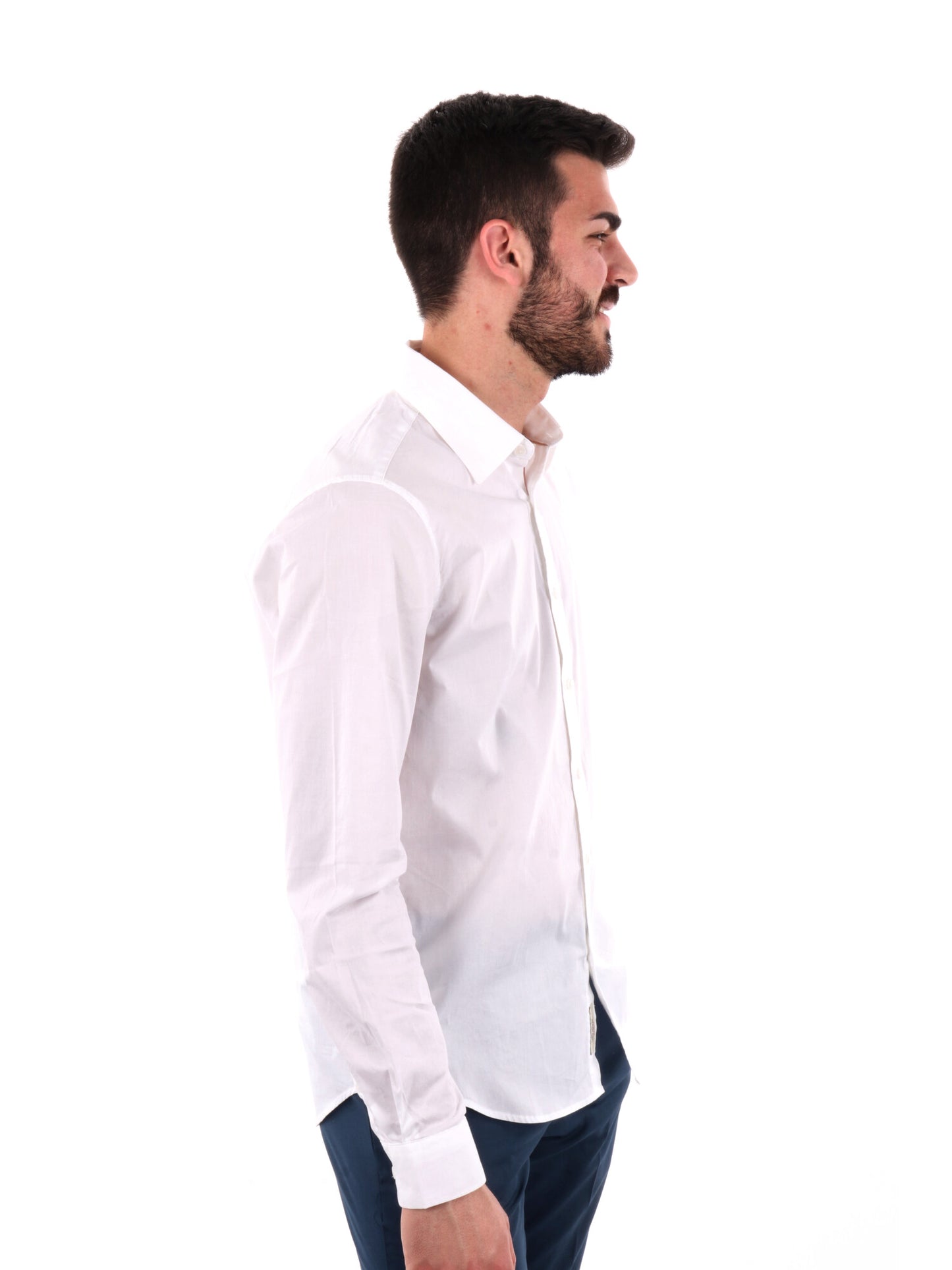 CAMICIA GIANNI LUPO UOMO BIANCO