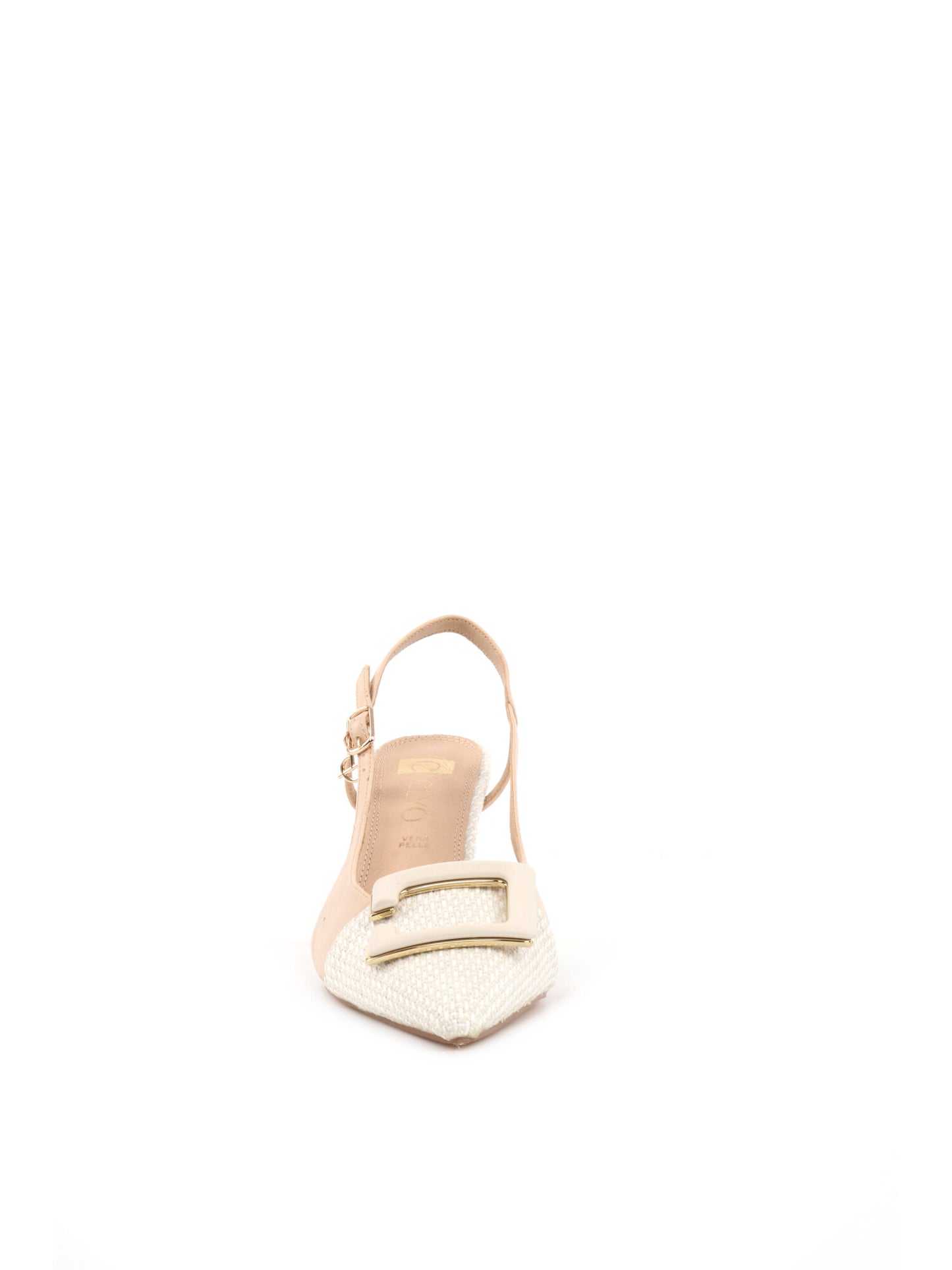 SLINGBACK CON ACCESSORIO CLYO' DA DONNA NUDO