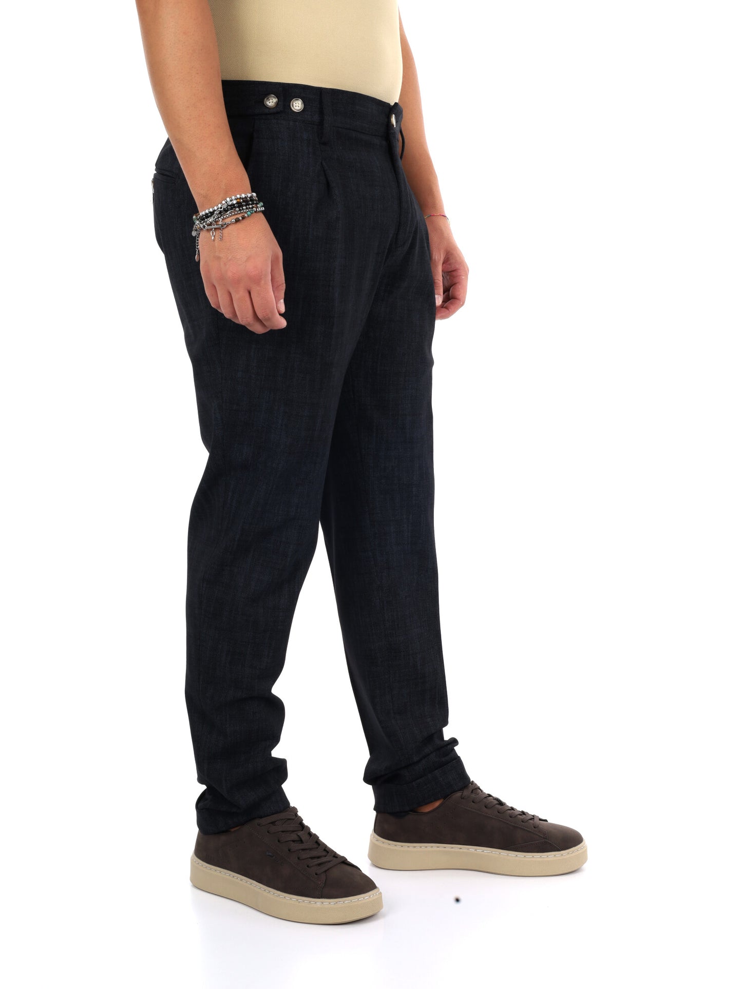 Fb Gts339 0999, pantalone da uomo nero
