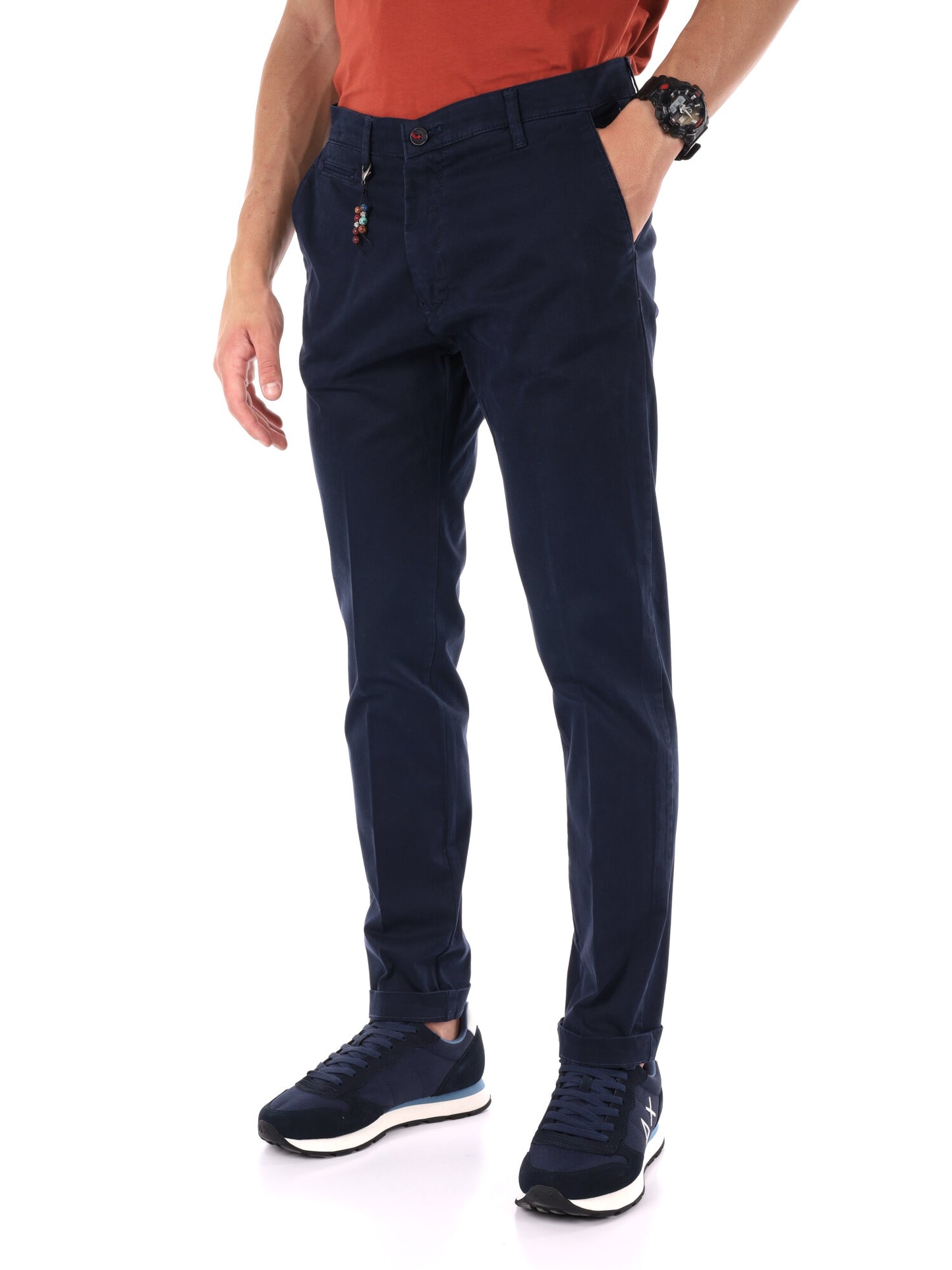 PANTALONE FANTASIA FB DA UOMO BLU