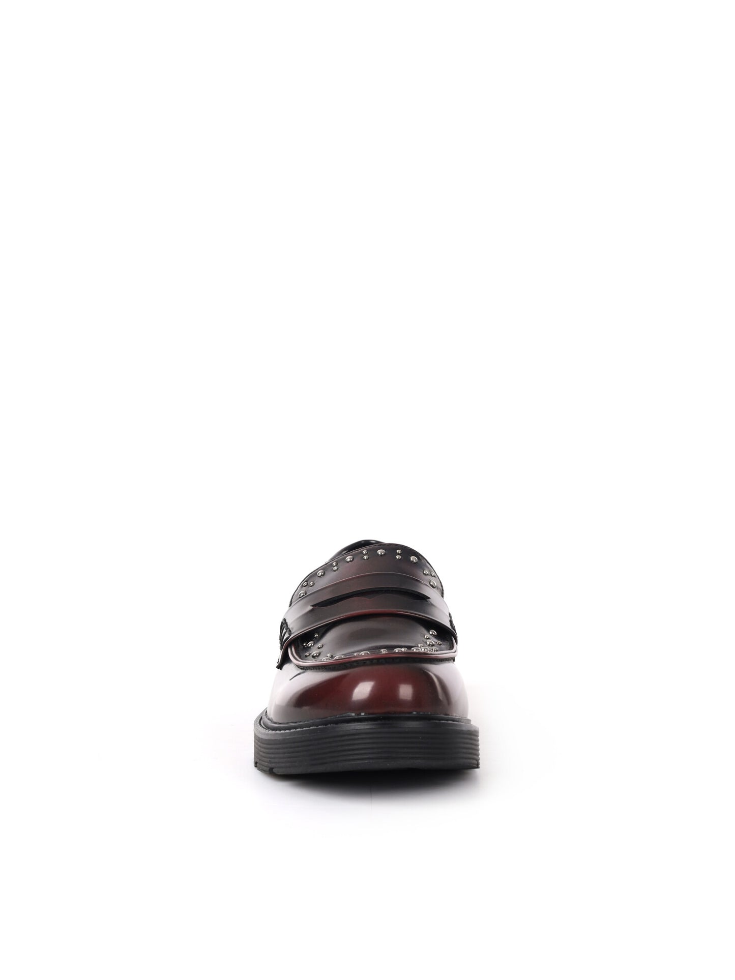MOCASSINO CON BORCHIE CLYO' DA DONNA BORDEAUX