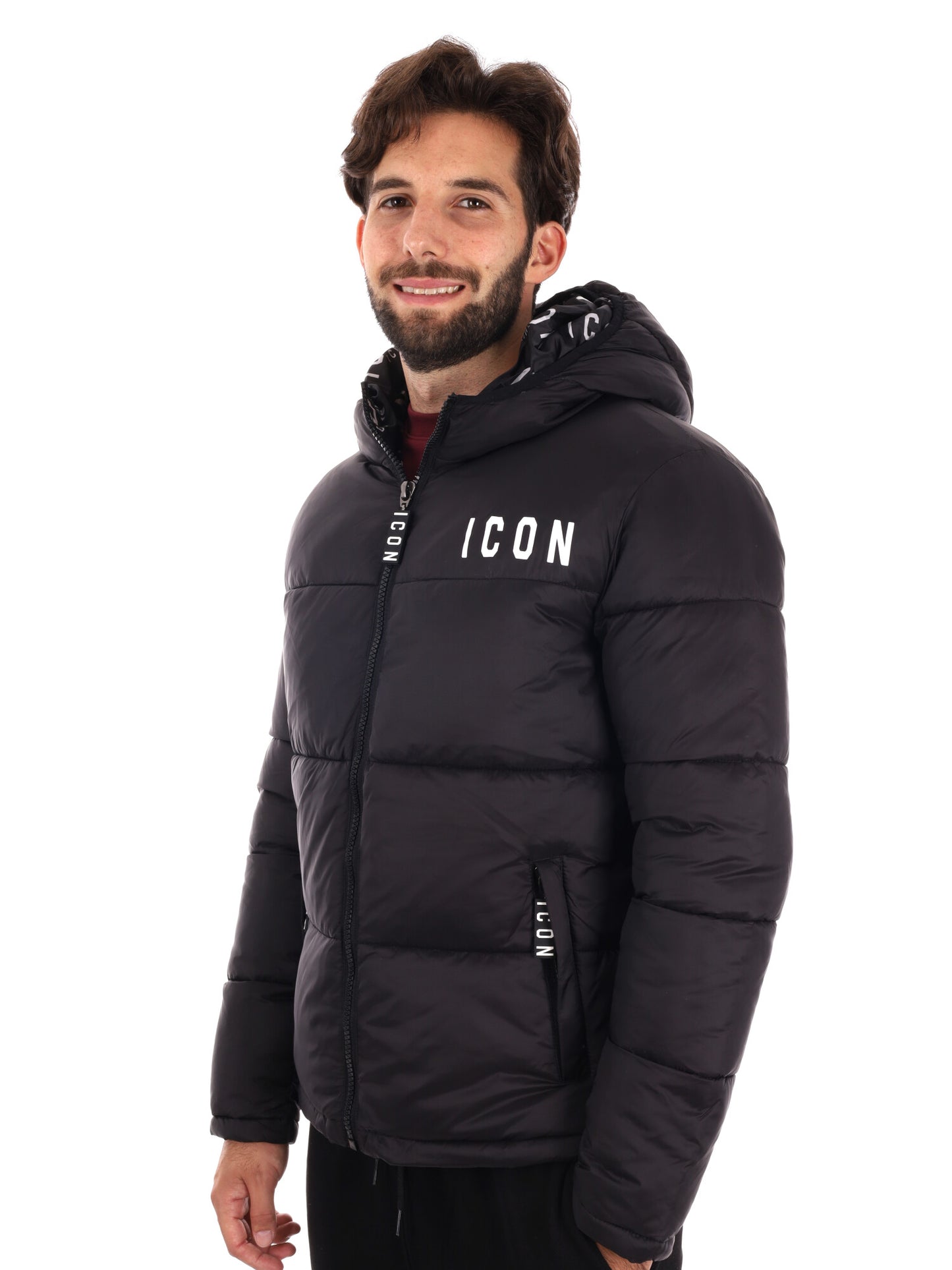 GIUBBINO IMBOTTITTO ICON DA UOMO NERO