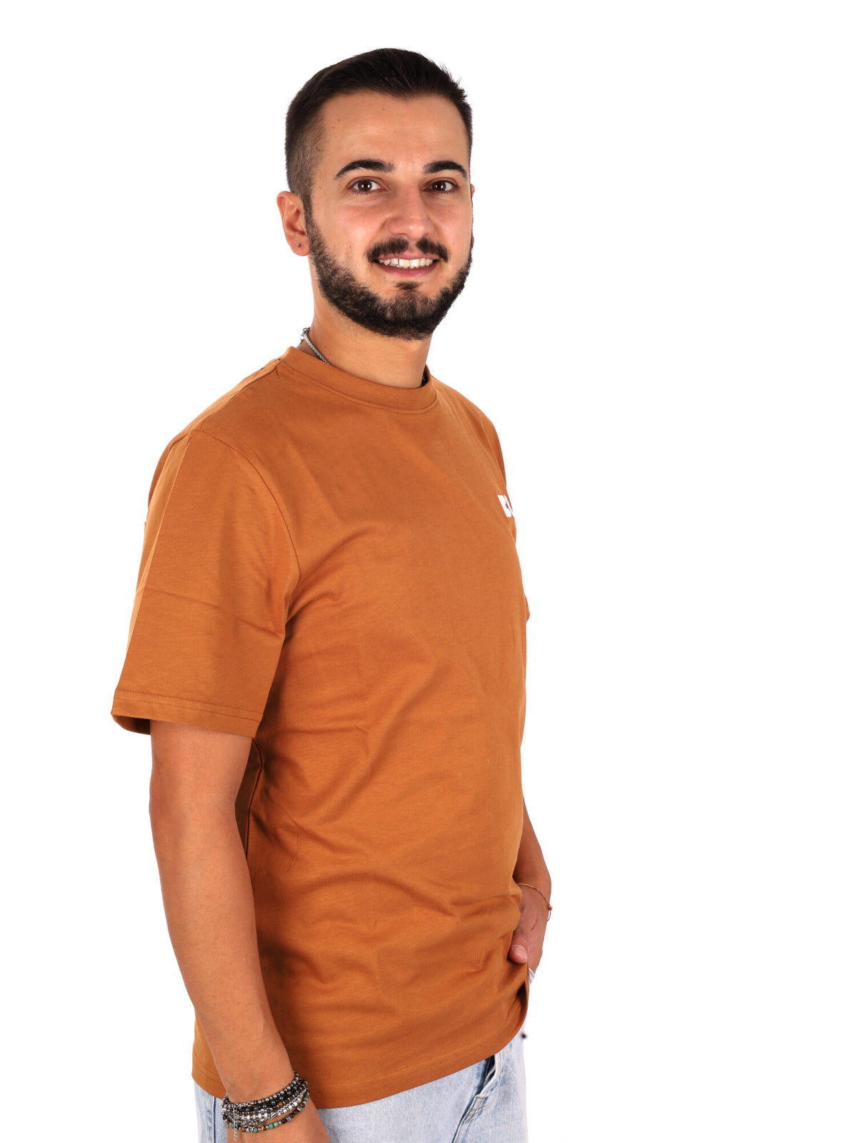 Icon IUPRET002, t-shirt da uomo beige
