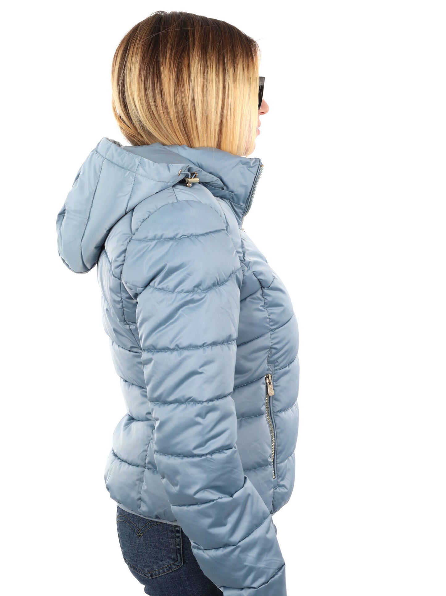 GIUBBINO CORTO TRAPUNTATO YES ZEE DA DONNA POLVERE