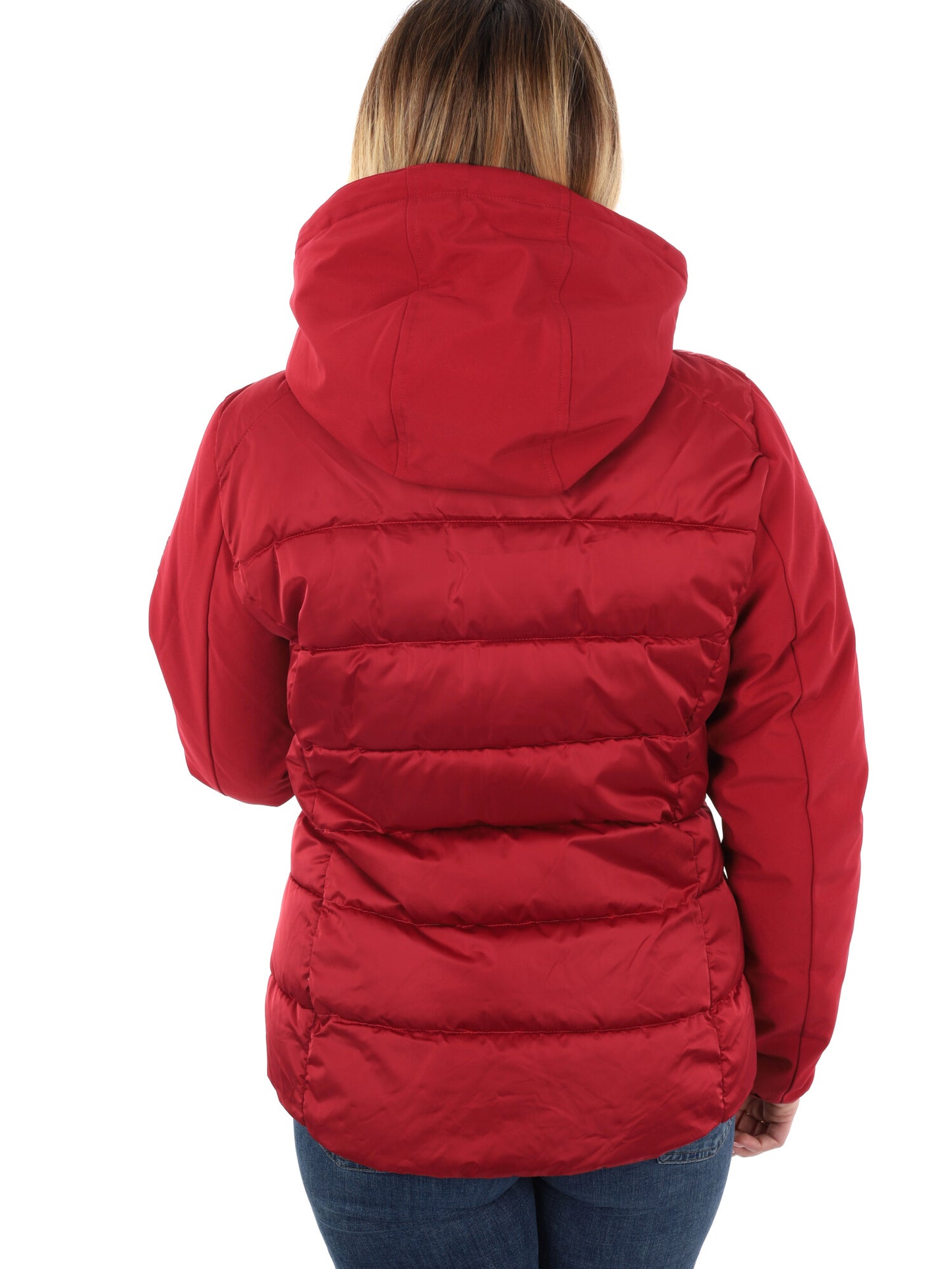 GIUBBINO CORTO YES ZEE DA DONNA ROSSO SCURO