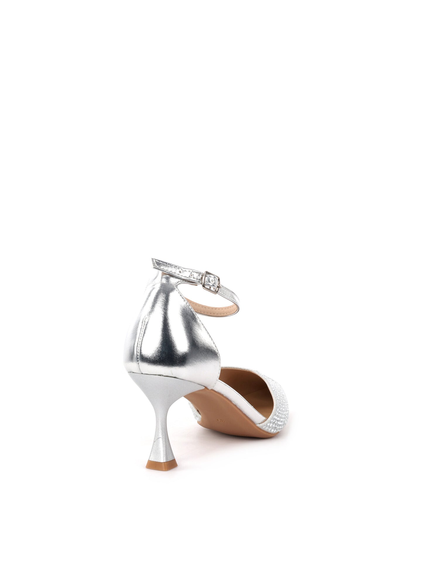 Décolleté elegante da donna Clyo' in raffinato argento