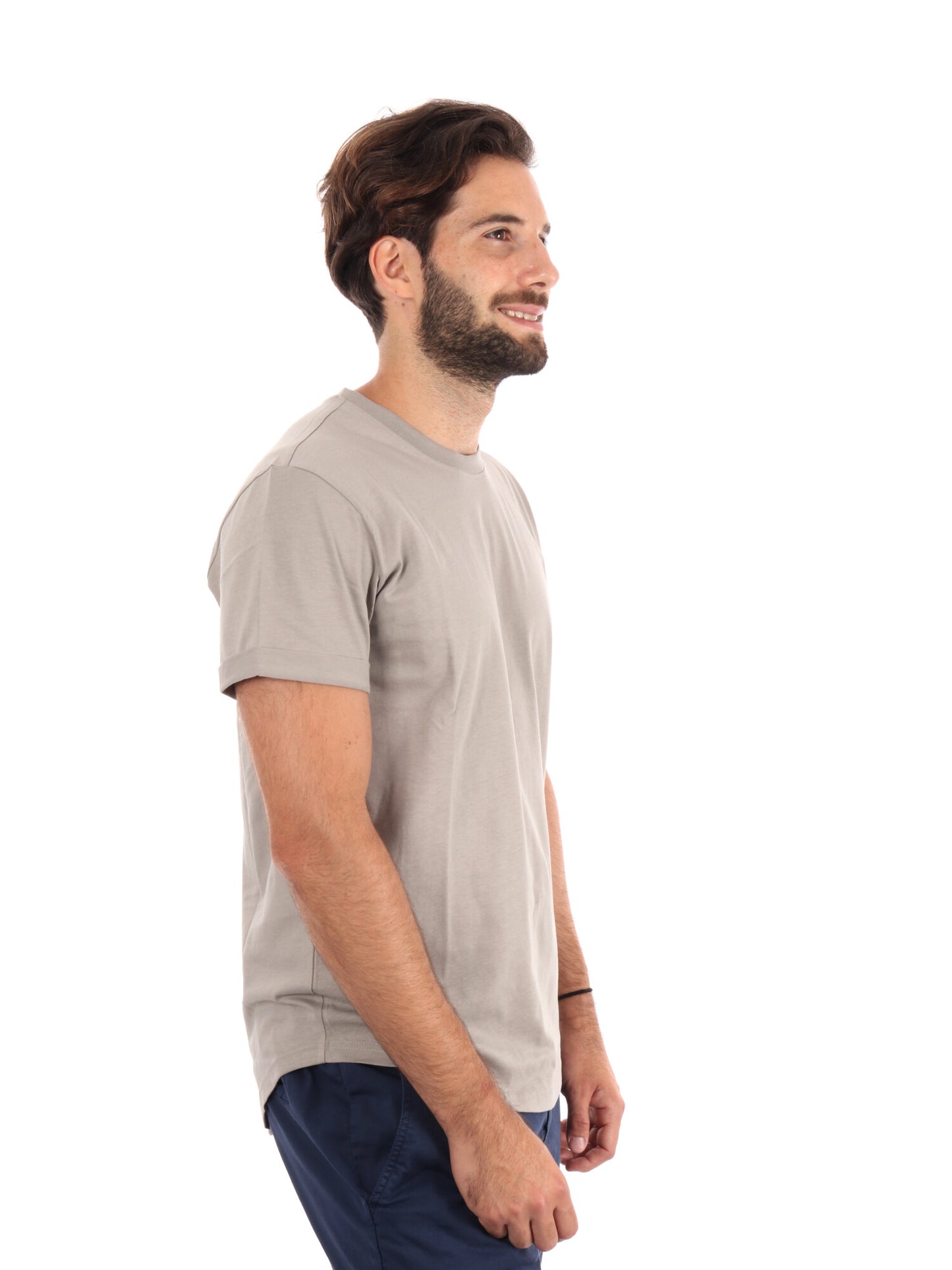 T-SHIRT CLASSIC CALVIN KLEIN JEANS DA UOMO BEIGE