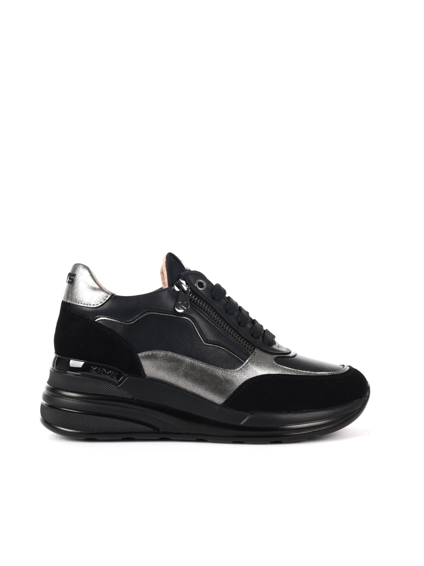 SNEAKERS CON ZEPPA PREMIUM KEYS DONNA NERO