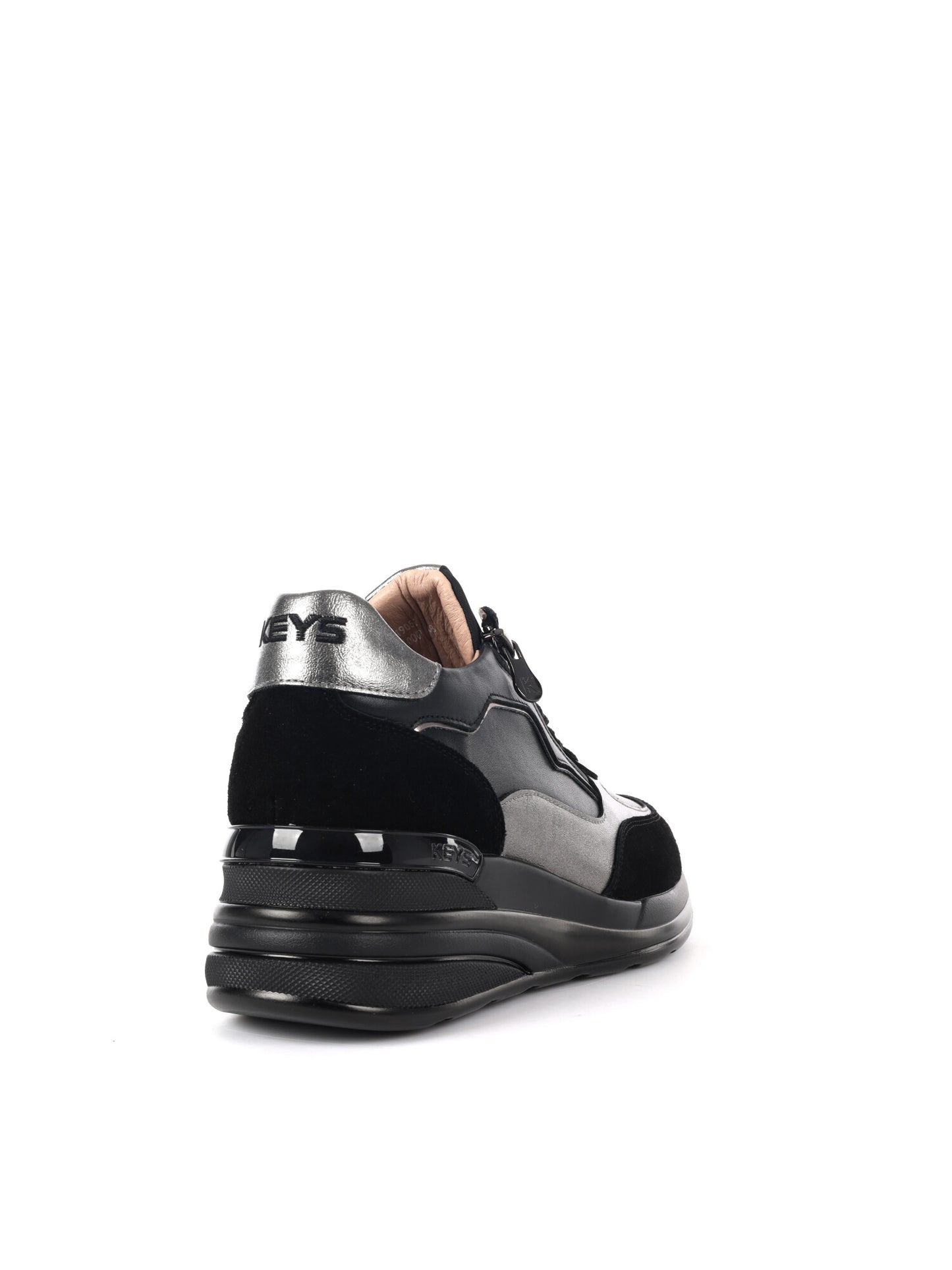SNEAKERS CON ZEPPA PREMIUM KEYS DONNA NERO