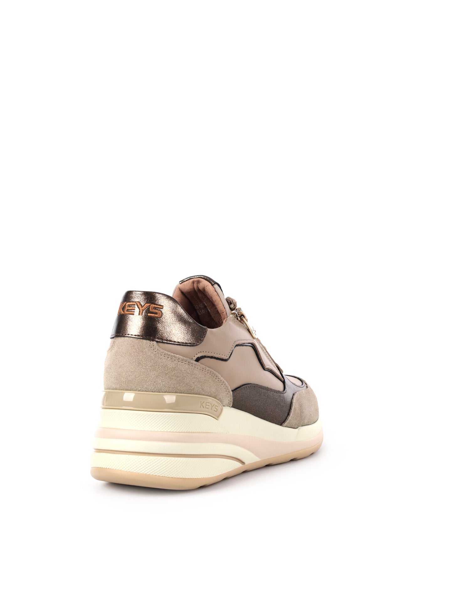 SNEAKERS CON ZEPPA PREMIUM KEYS DONNA BEIGE