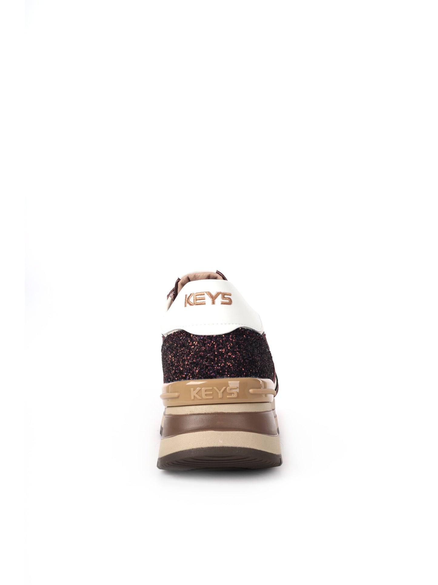 SNEAKERS CON ZEPPA GOLDEN KEYS DONNA CREMA-ROSA