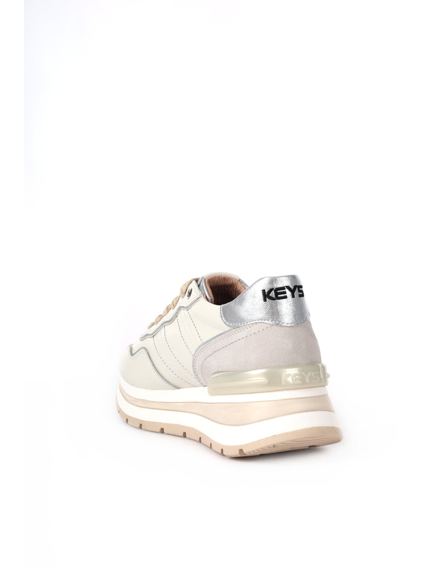 SNEAKER GOLDEN KEYS DA DONNA BIANCO