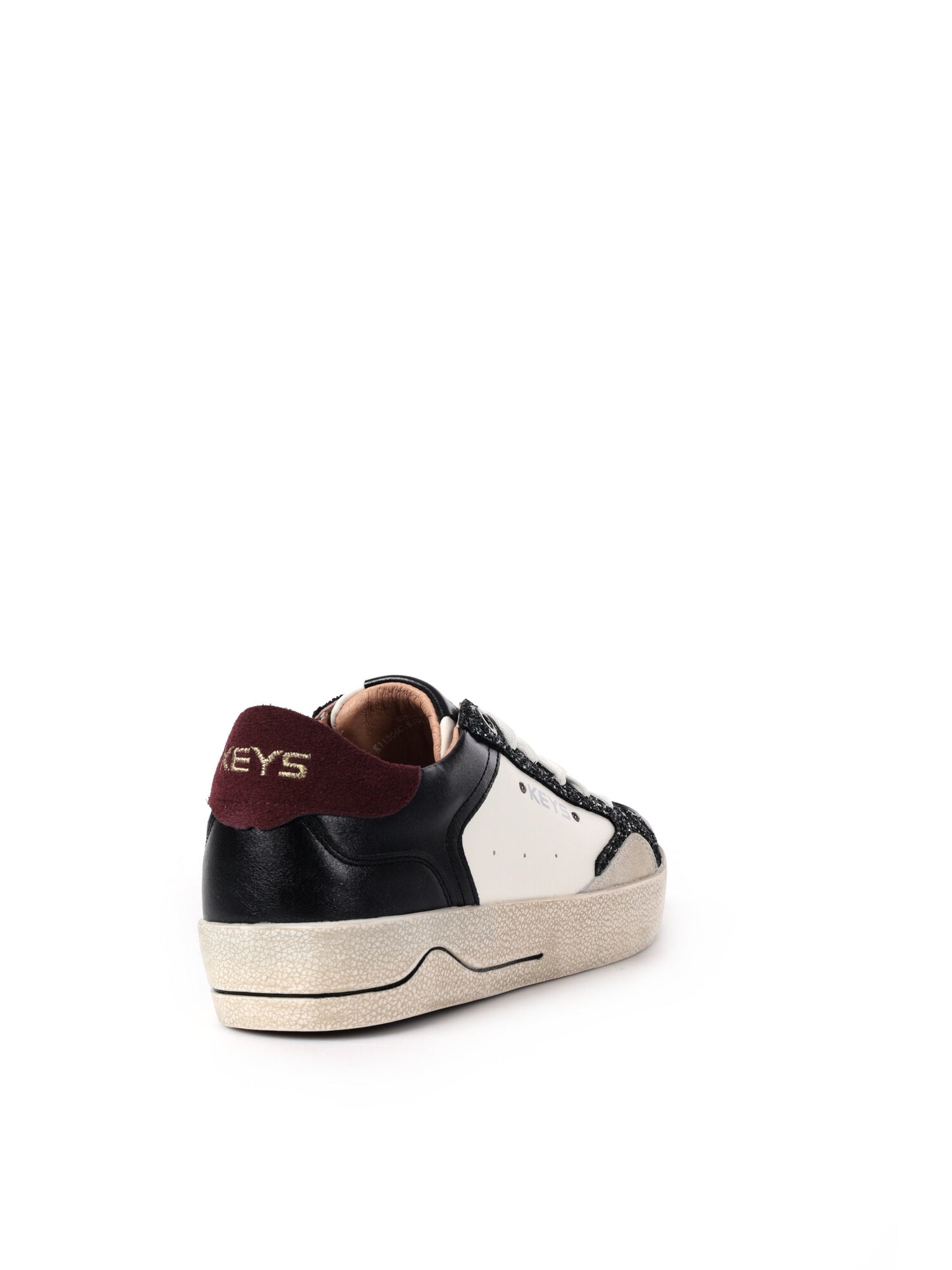 SNEAKERS LIME KEYS DONNA BIANCO-NERO