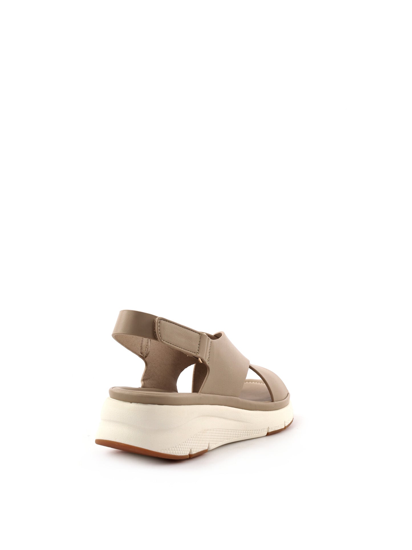 Sandali donna Keys Ares in pelle marrone per la primavera-estate