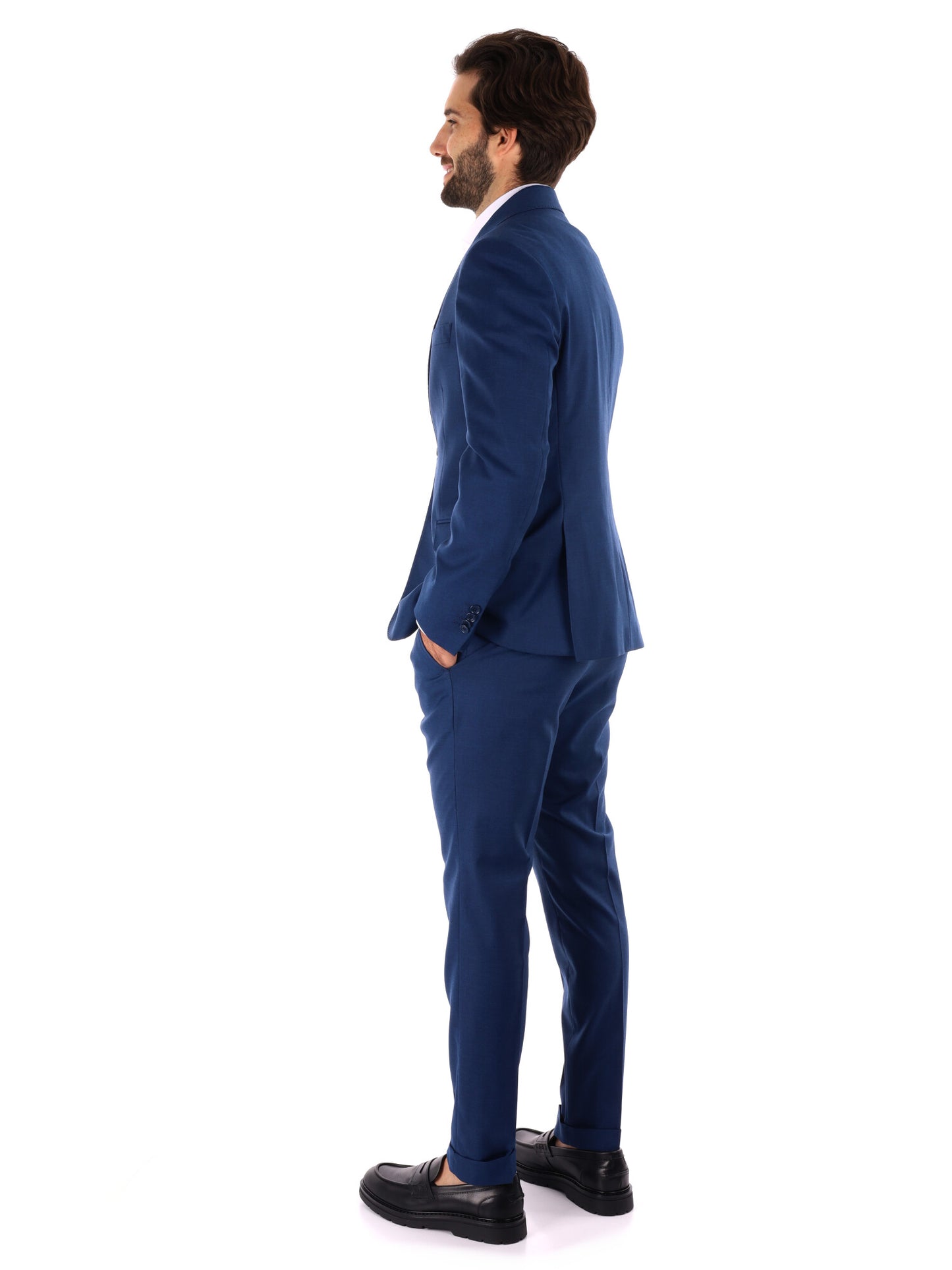 ABITO STAMPATO FB DA UOMO BLU