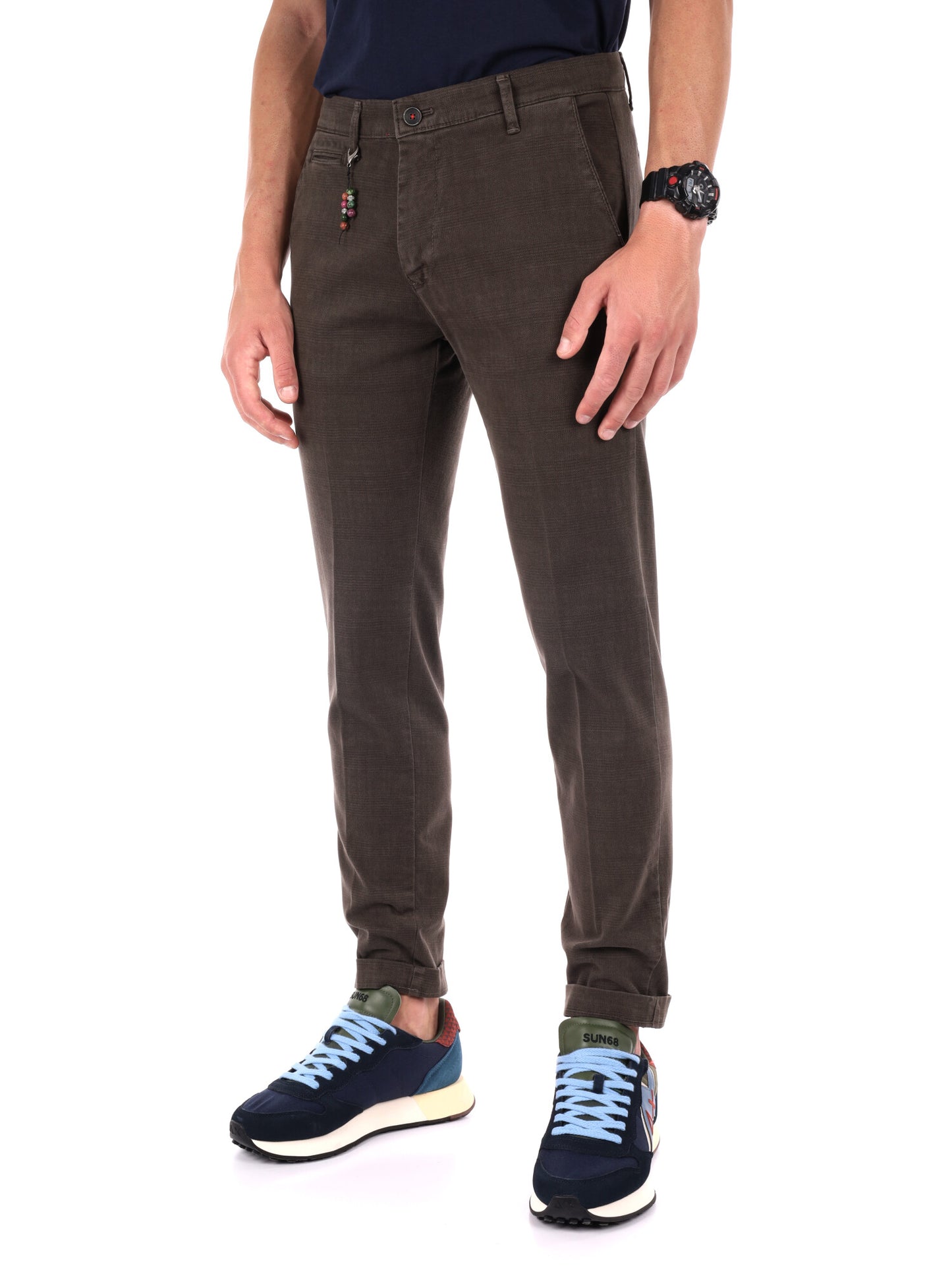 PANTALONE LM393 FB DA UOMO MARRONE