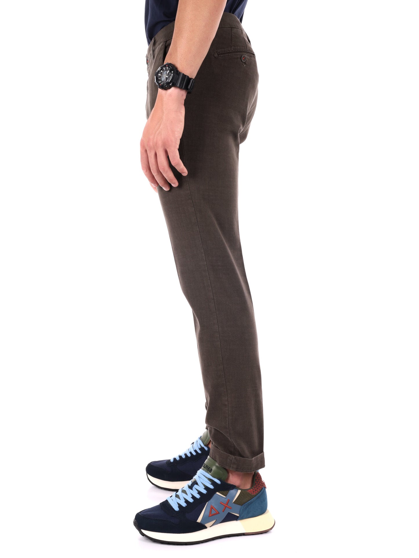 PANTALONE LM393 FB DA UOMO MARRONE