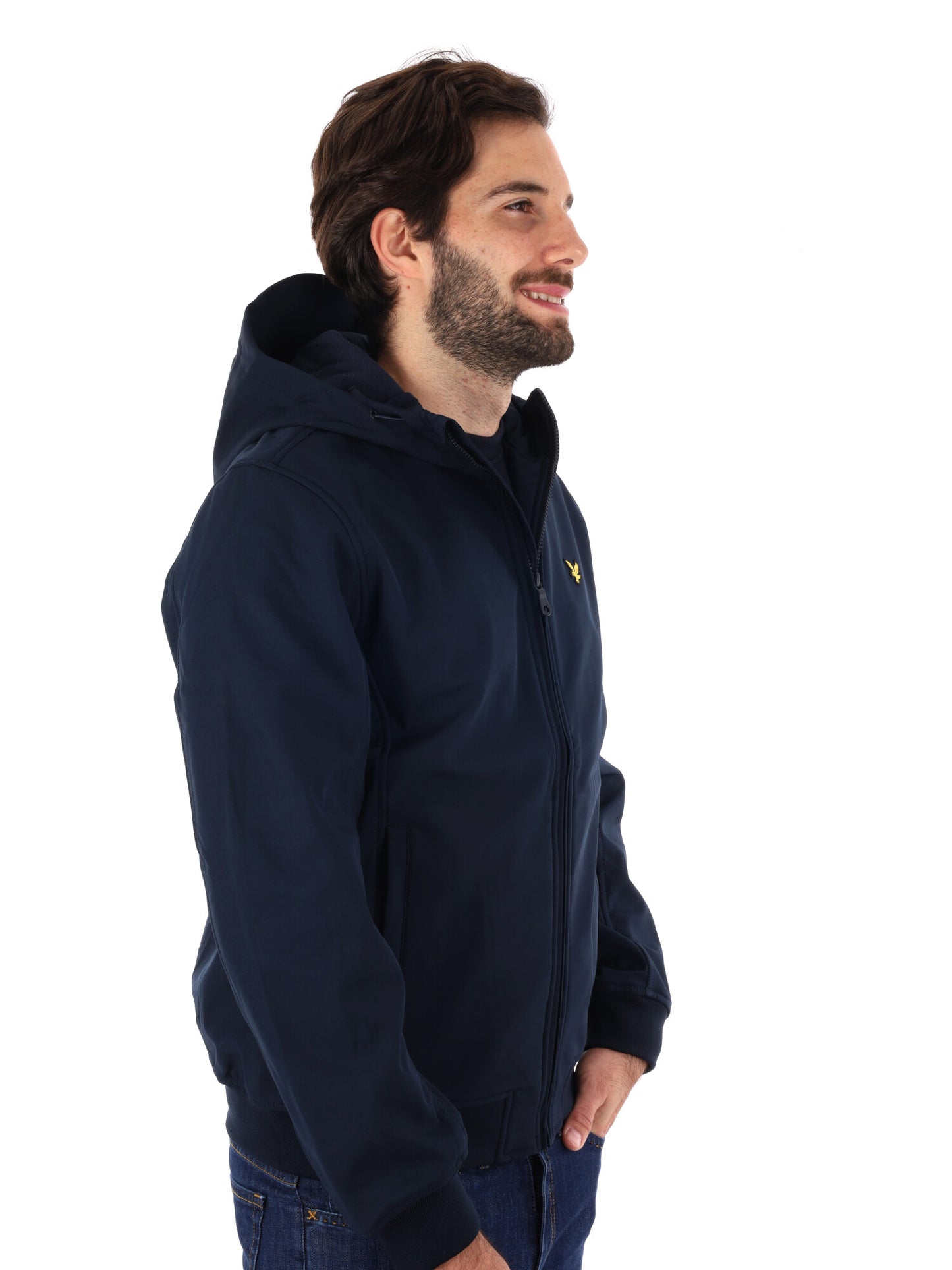 GIUBBINO SOFTSHELL LYLE&SCOTT DA UOMO BLU