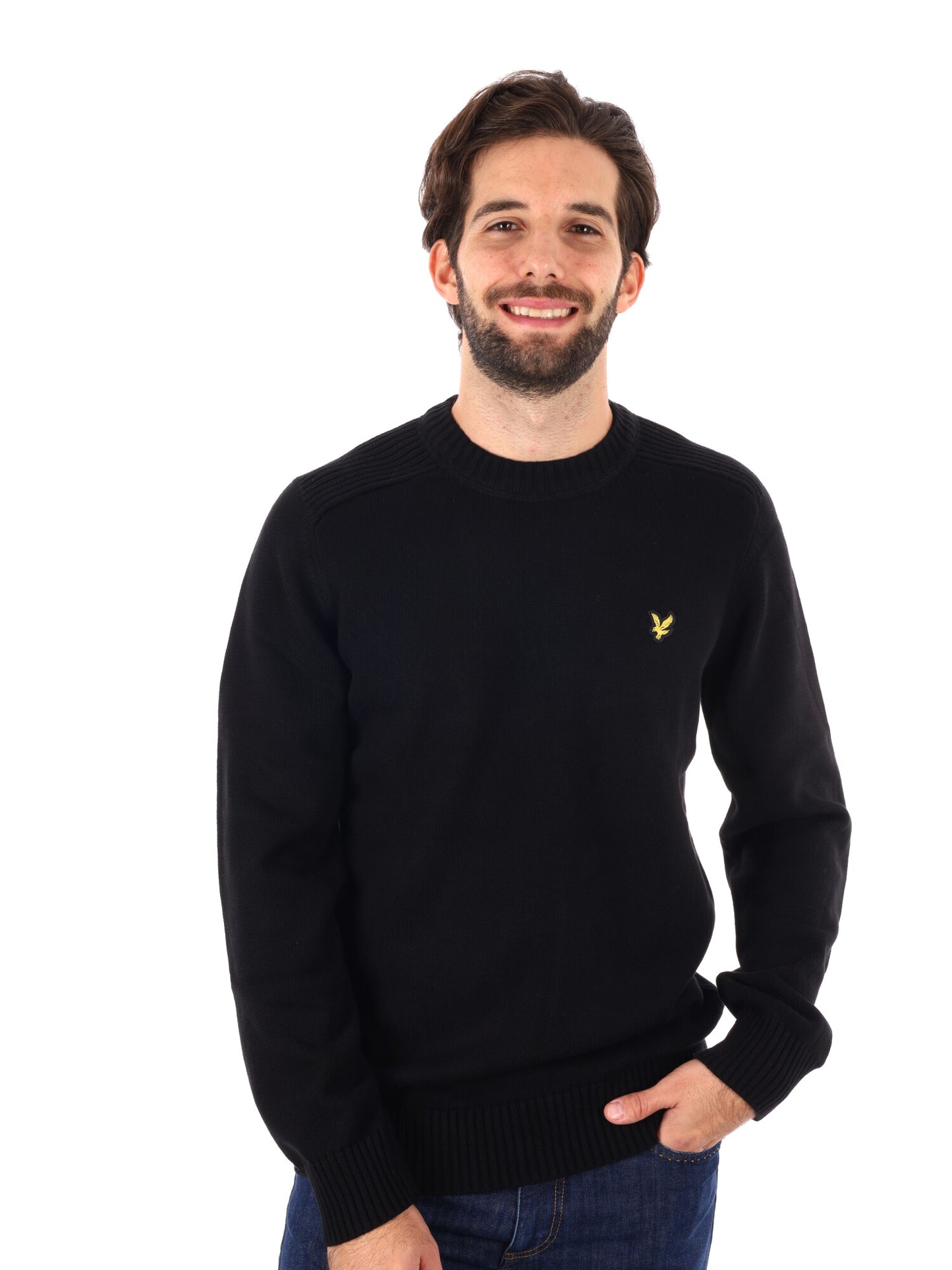MAGLIONE LYLE&SCOTT DA UOMO NERO