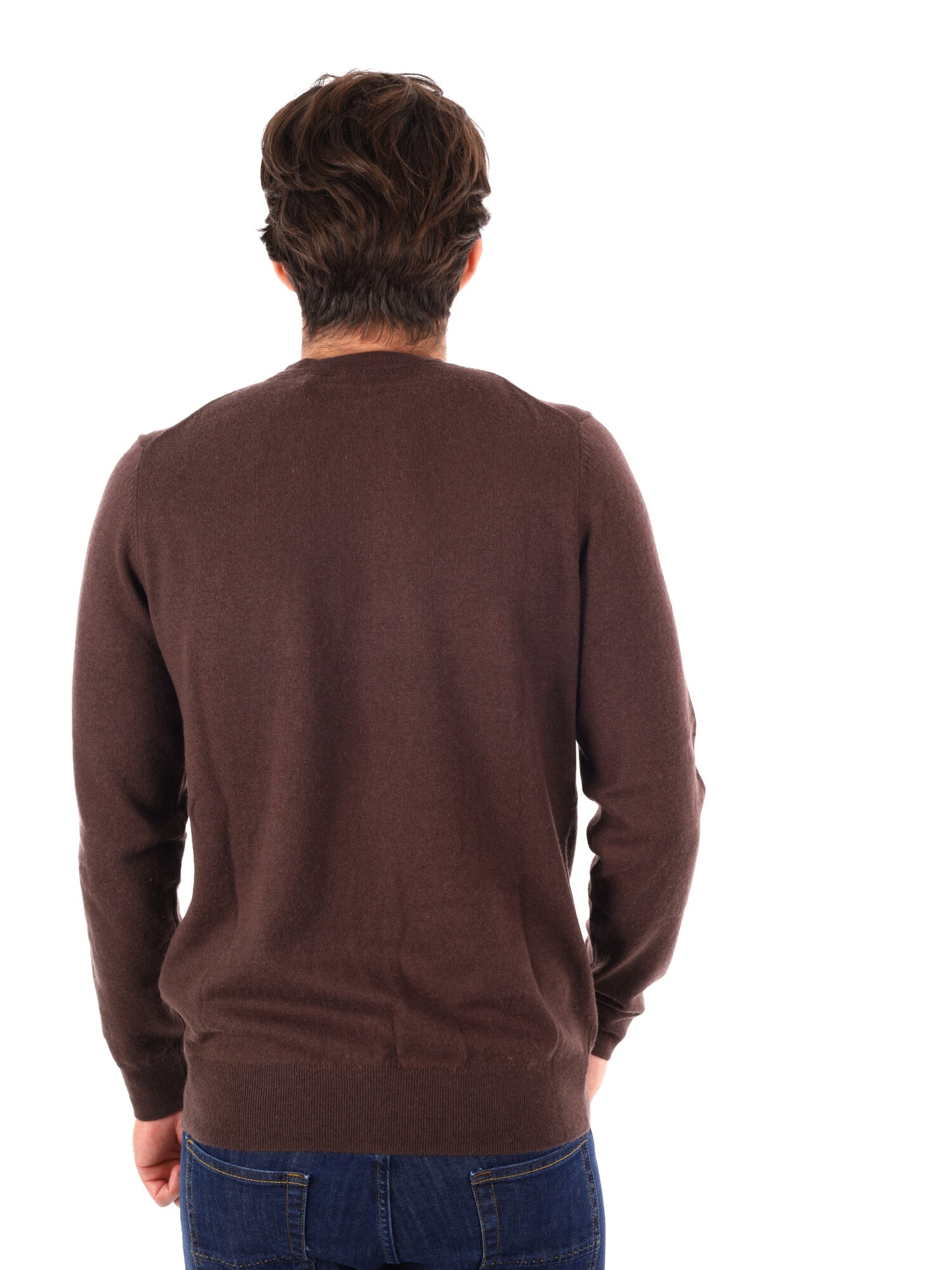 MAGLIA GIROCOLLO LYLE&SCOTT DA UOMO MARRONE