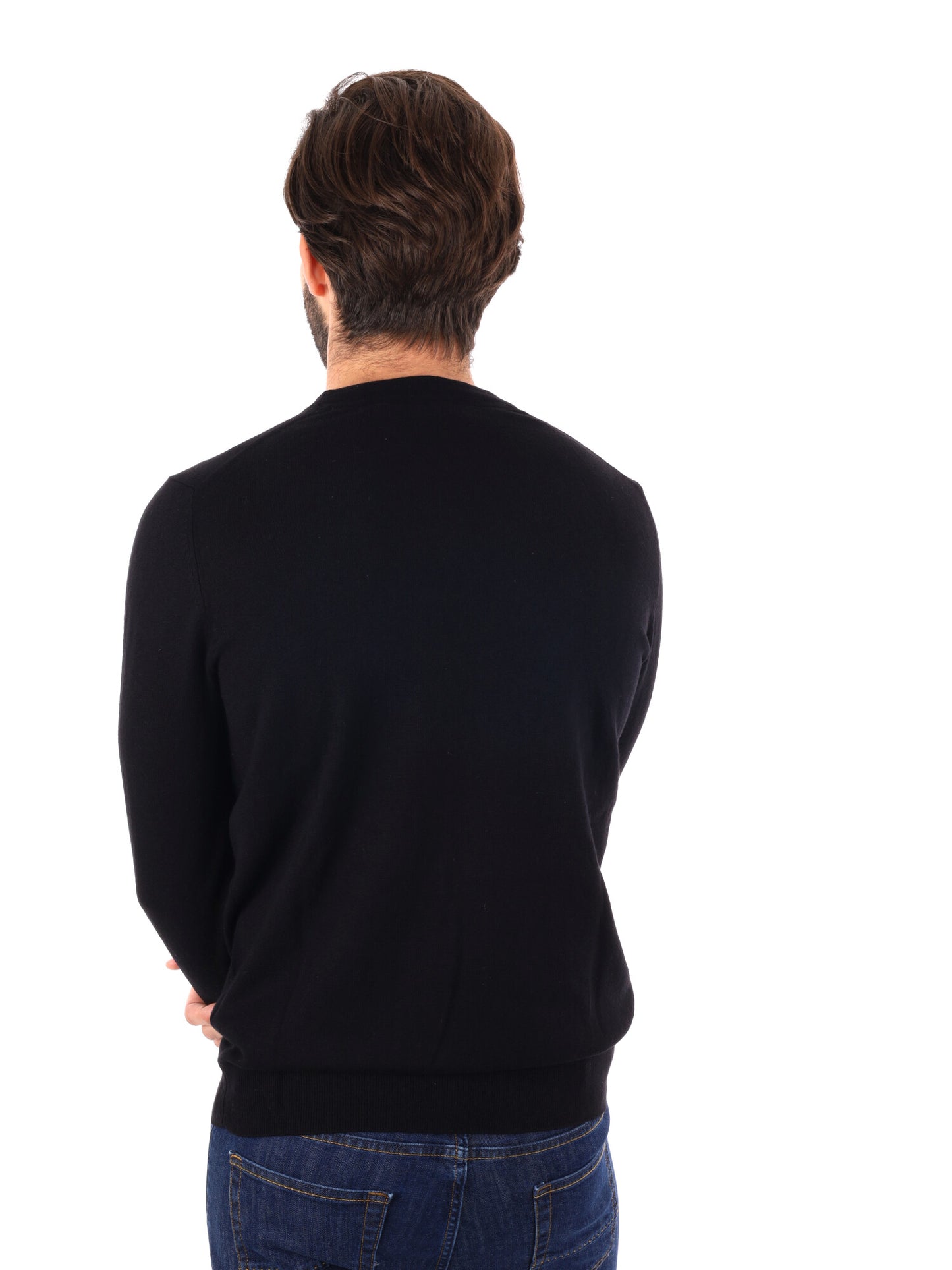 MAGLIA GIROCOLLO LYLE&SCOTT DA UOMO NERO