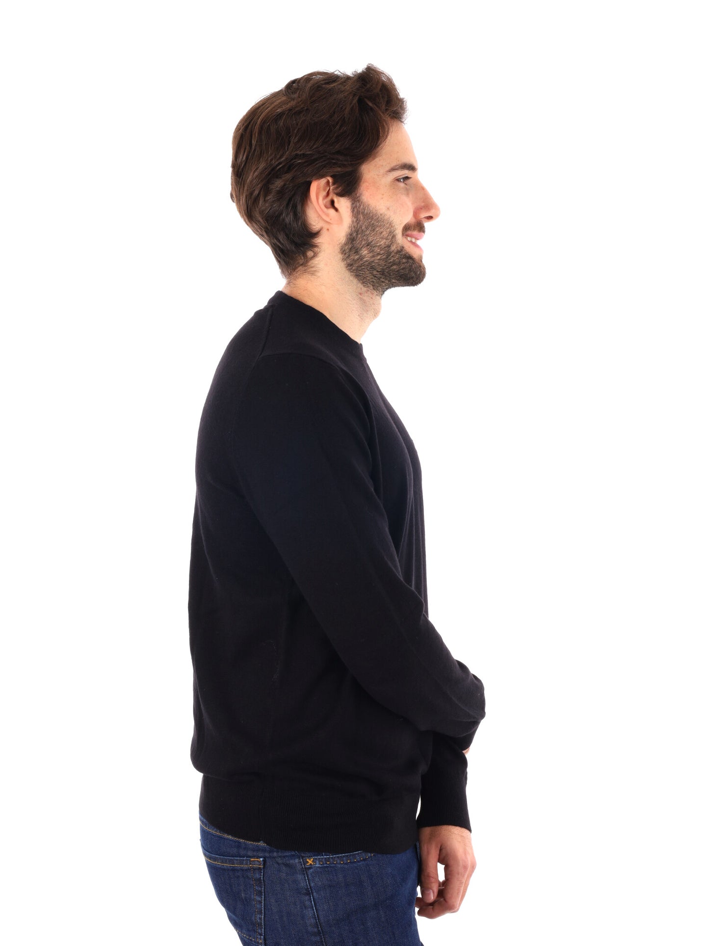 MAGLIA GIROCOLLO LYLE&SCOTT DA UOMO NERO