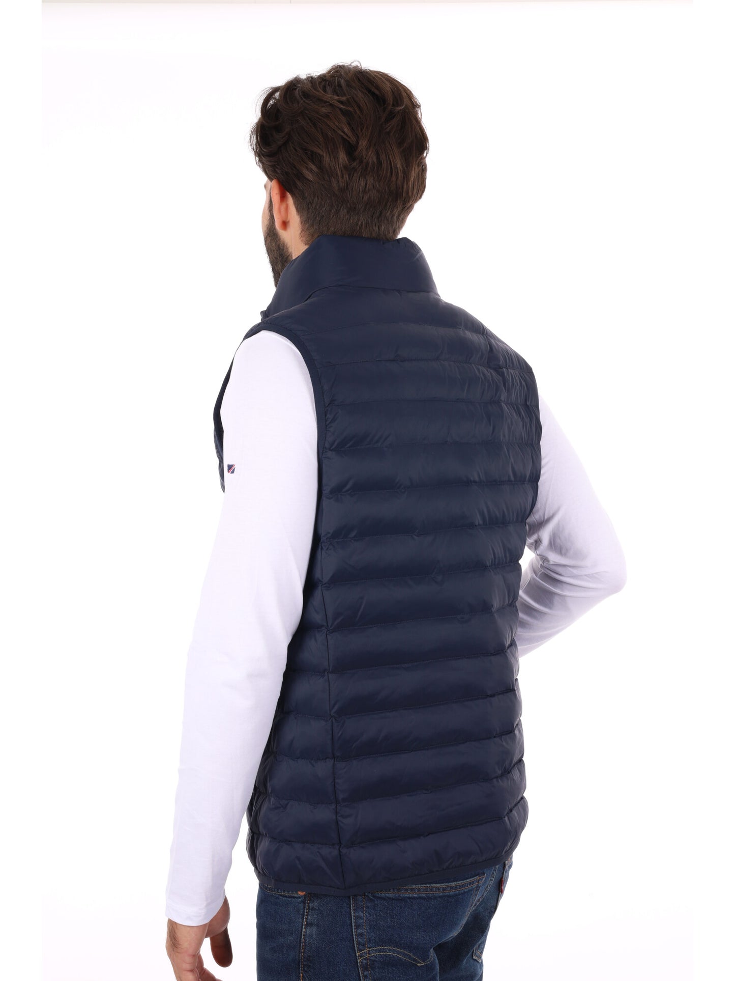 GILET SMANICATO IMBOTTITO CALVIN KLEIN JEANS DA UOMO BLU