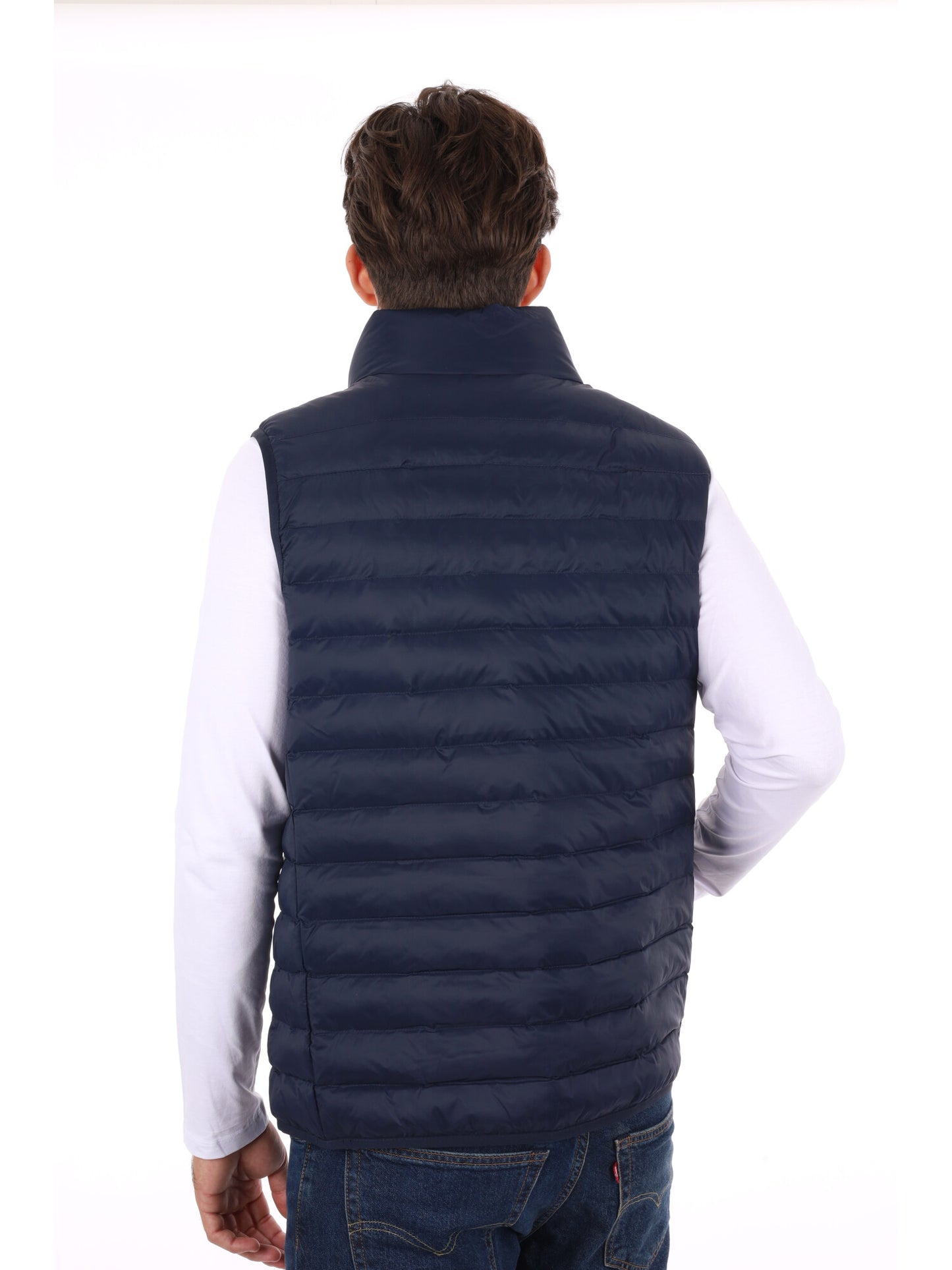 GILET SMANICATO IMBOTTITO CALVIN KLEIN JEANS DA UOMO BLU