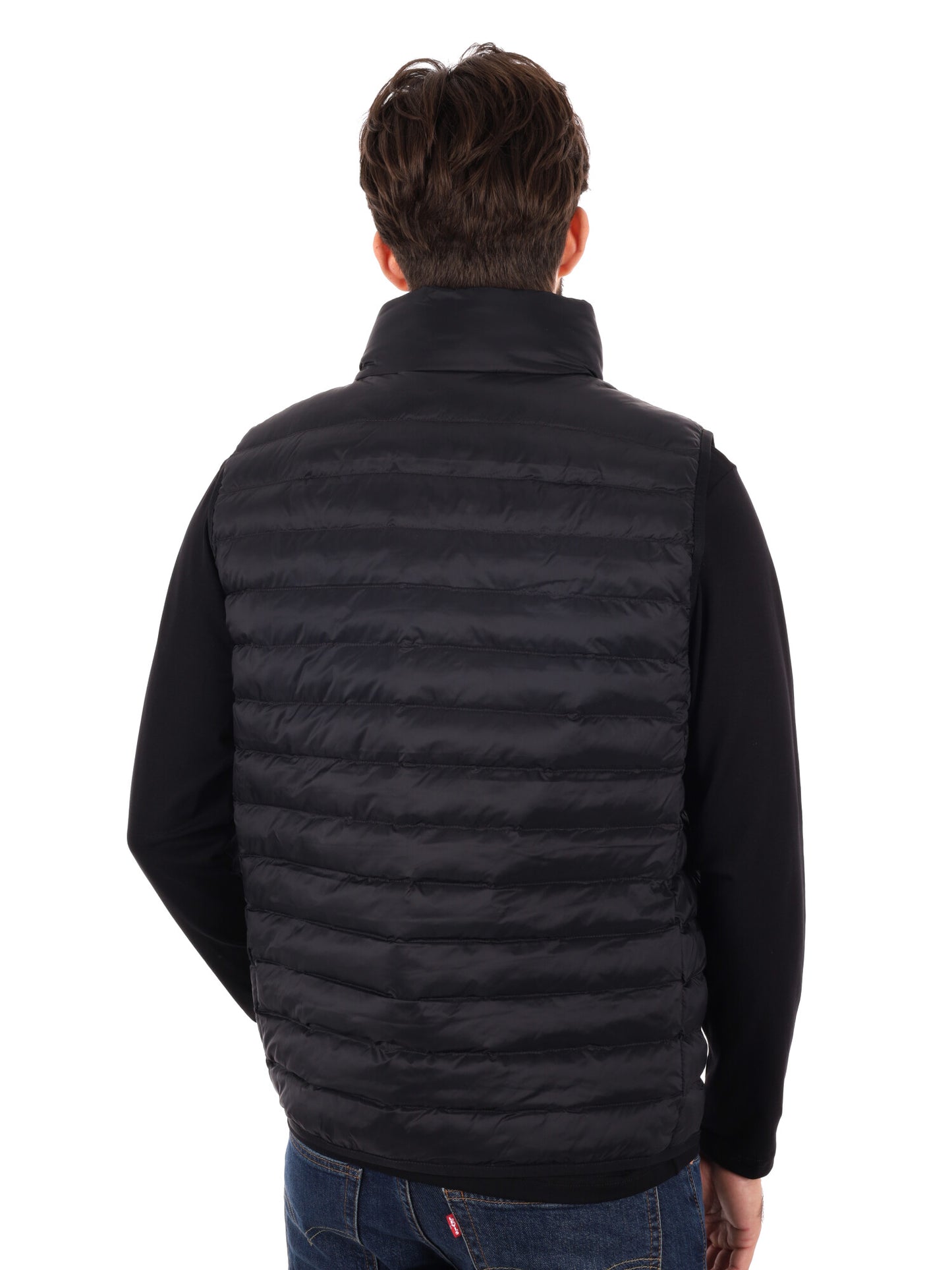 GILET SMANICATO IMBOTTITO CALVIN KLEIN JEANS DA UOMO NERO