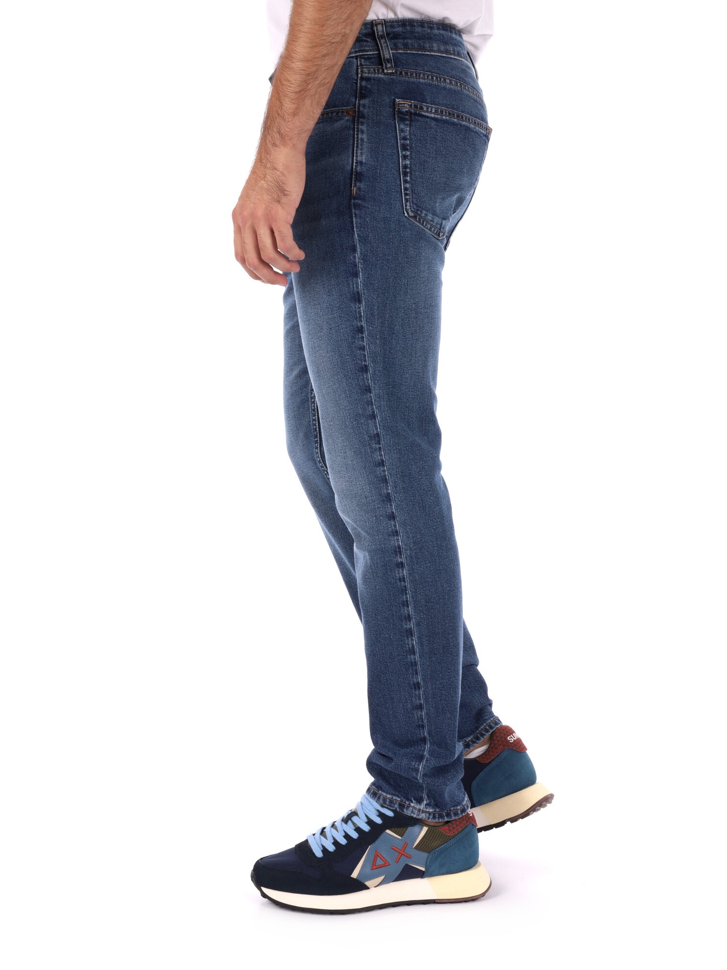 JEANS SLIM HAMPTON CALVIN KLEIN DA UOMO BLU DENIM
