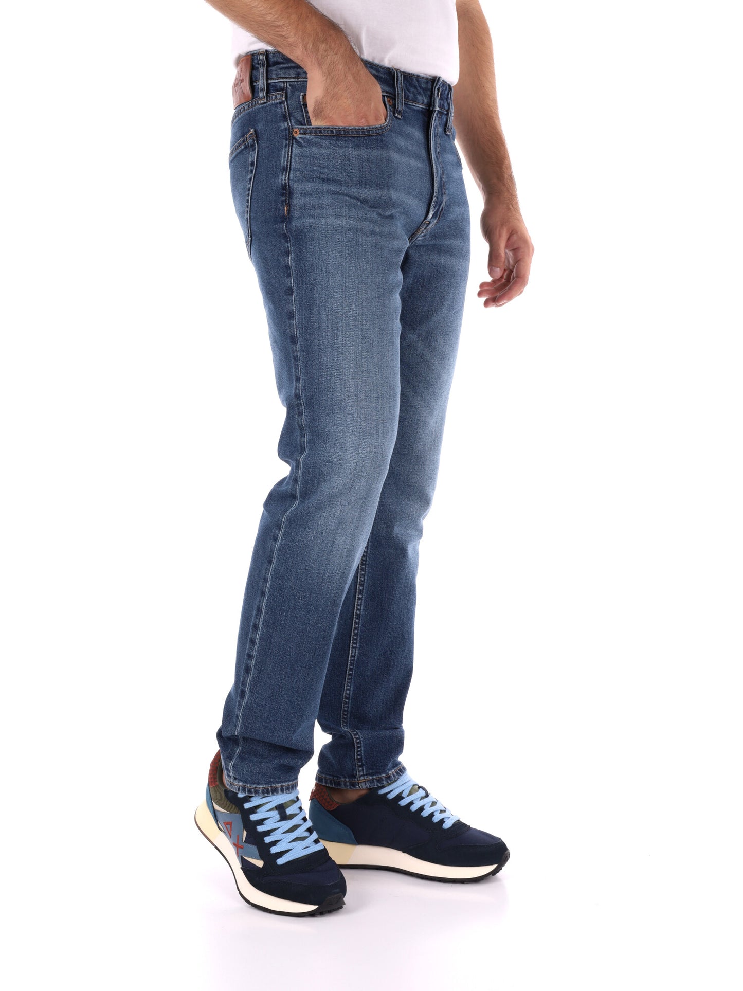 JEANS SLIM HAMPTON CALVIN KLEIN DA UOMO BLU DENIM