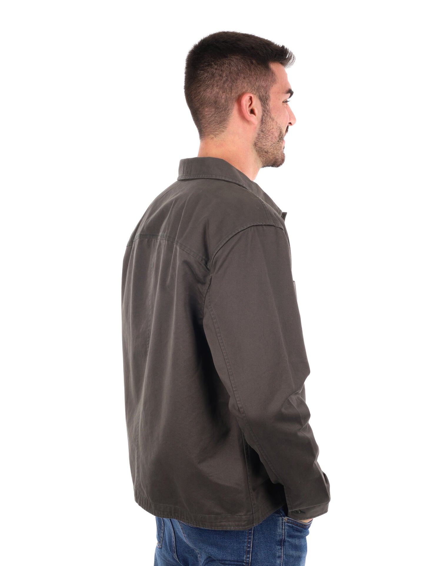 CAMICIONE CALVIN KLEIN JEANS DA UOMO VERDE