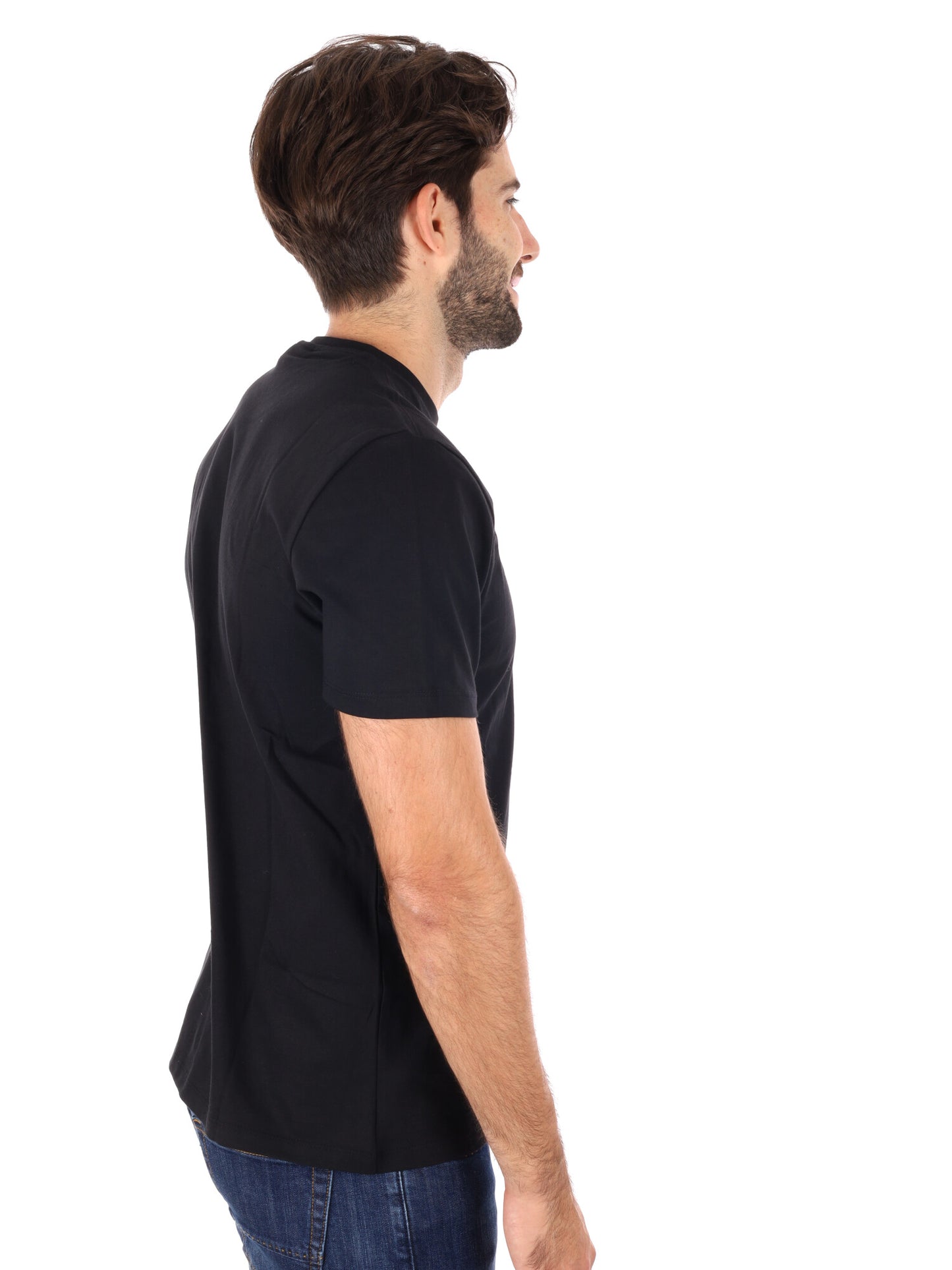 T-SHIRT CLASSIC MONOGRAM CALVIN KLEIN JEANS DA UOMO NERO