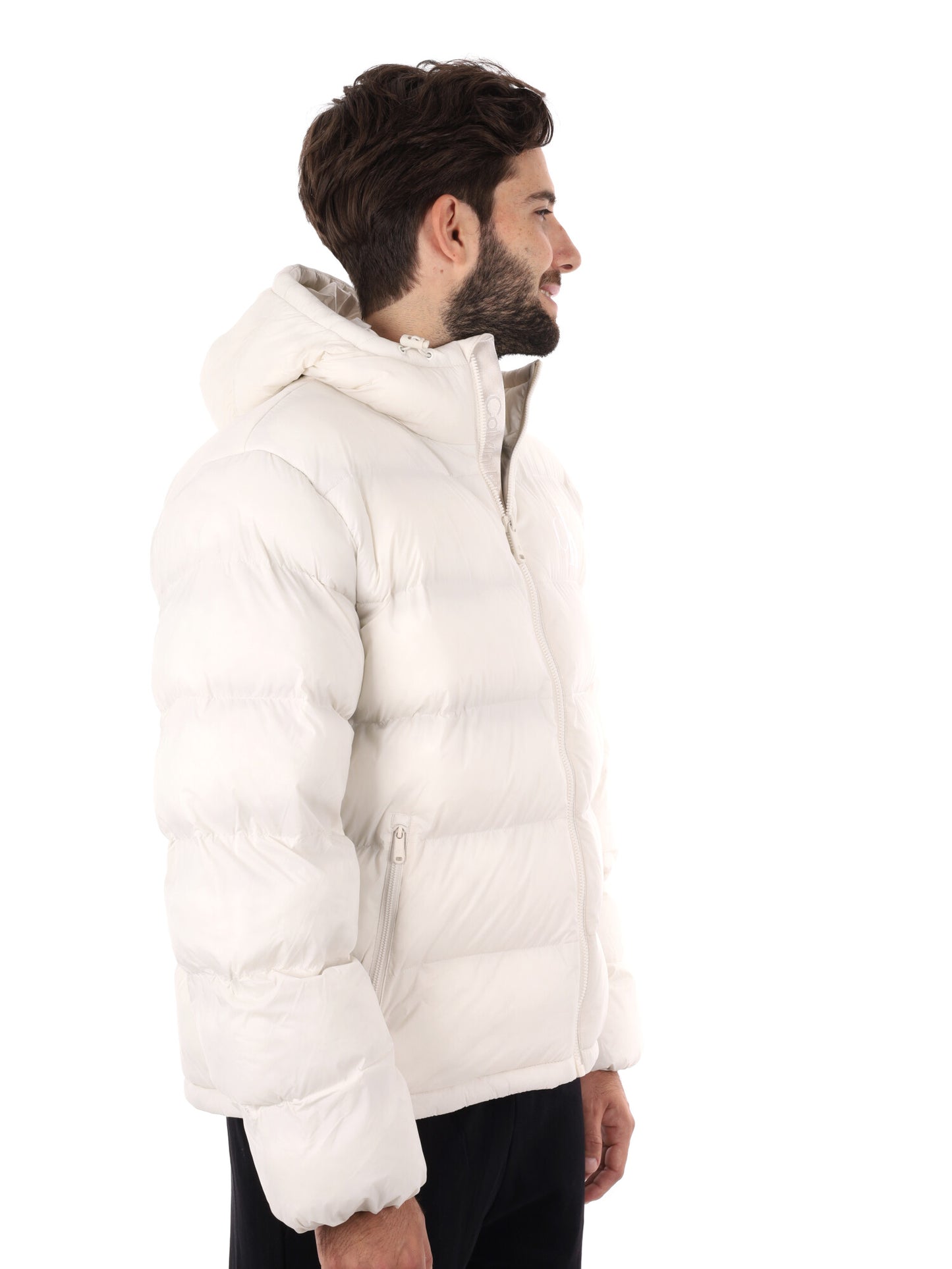 GIUBBINO MONOGRAM CALVIN KLEIN JEANS DA UOMO BEIGE