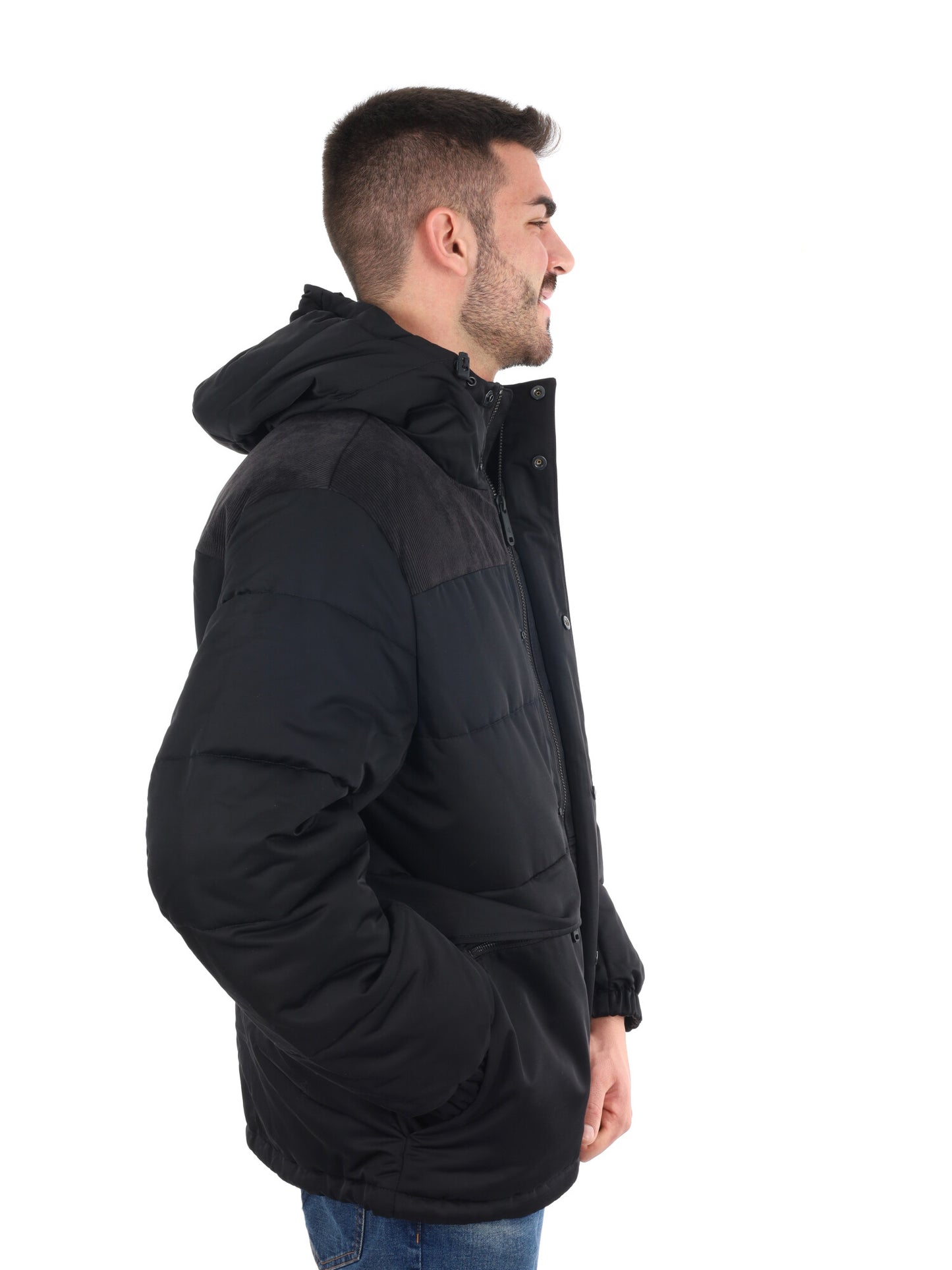 CK CORDUROY PUFFER