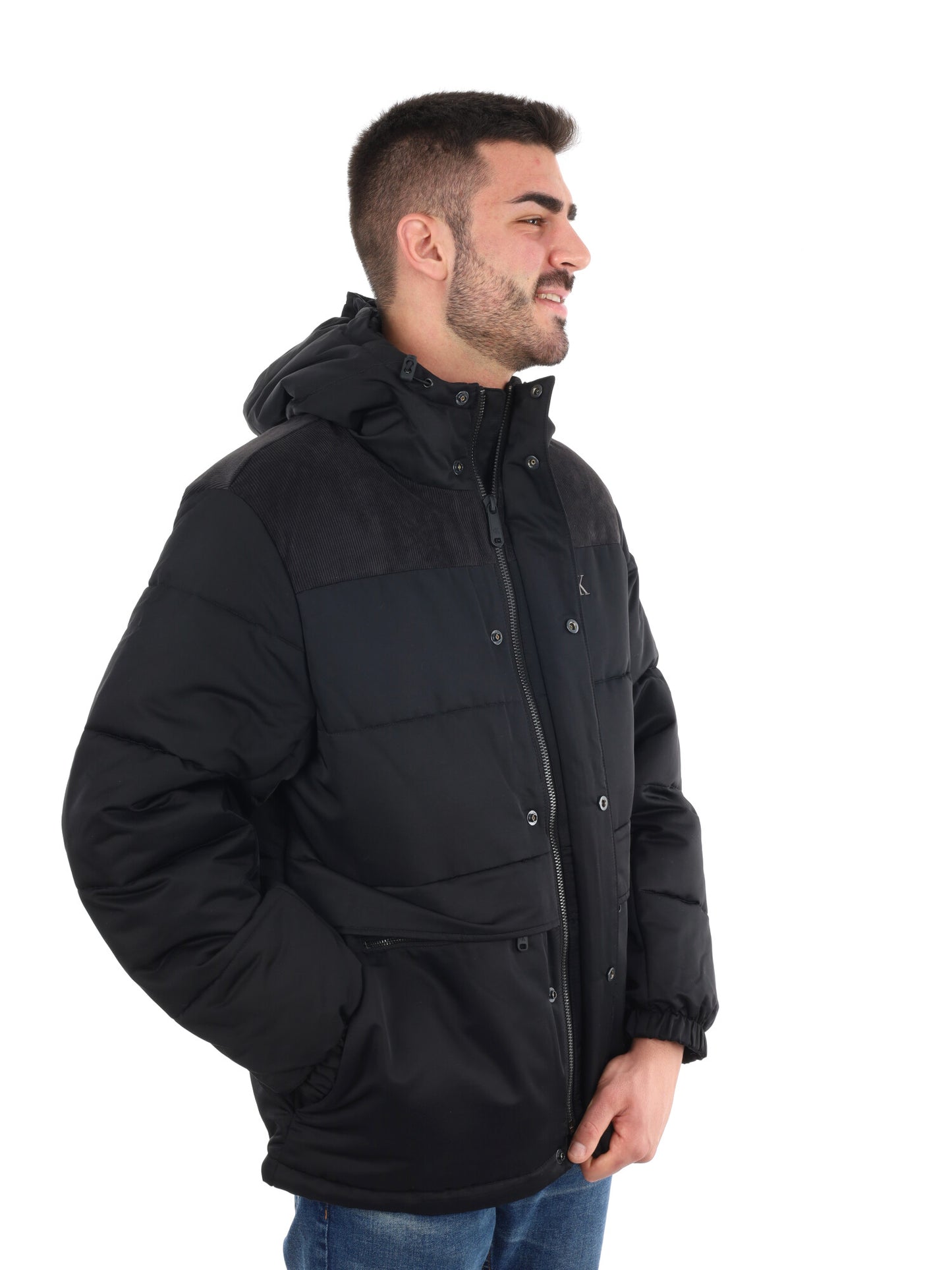 CK CORDUROY PUFFER