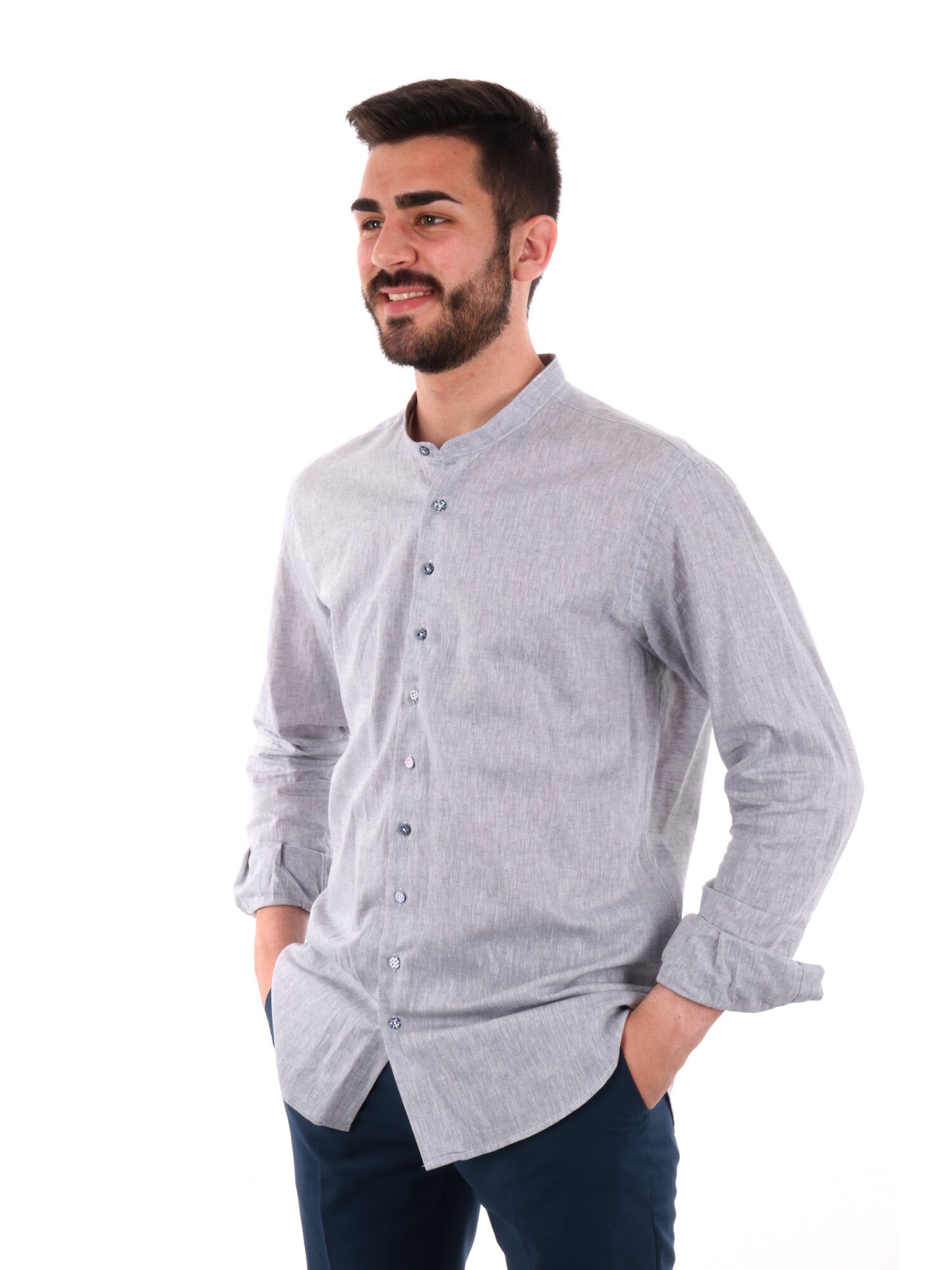 F.B. CAMICIA MISLINO - GRIGIO