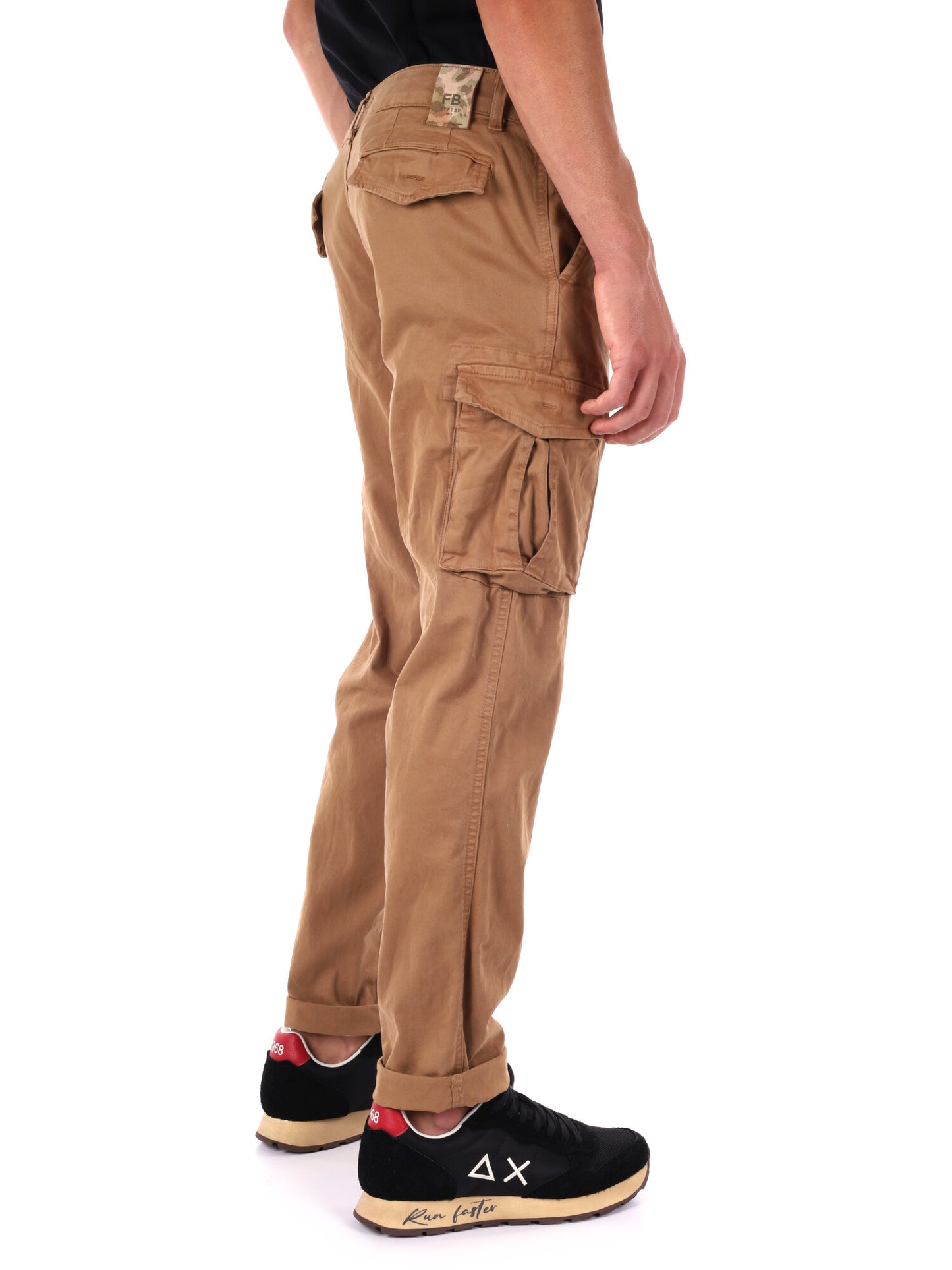 PANTALONE MOVIOLA CARGO+CATENA FB DA UOMO CAMMELLO