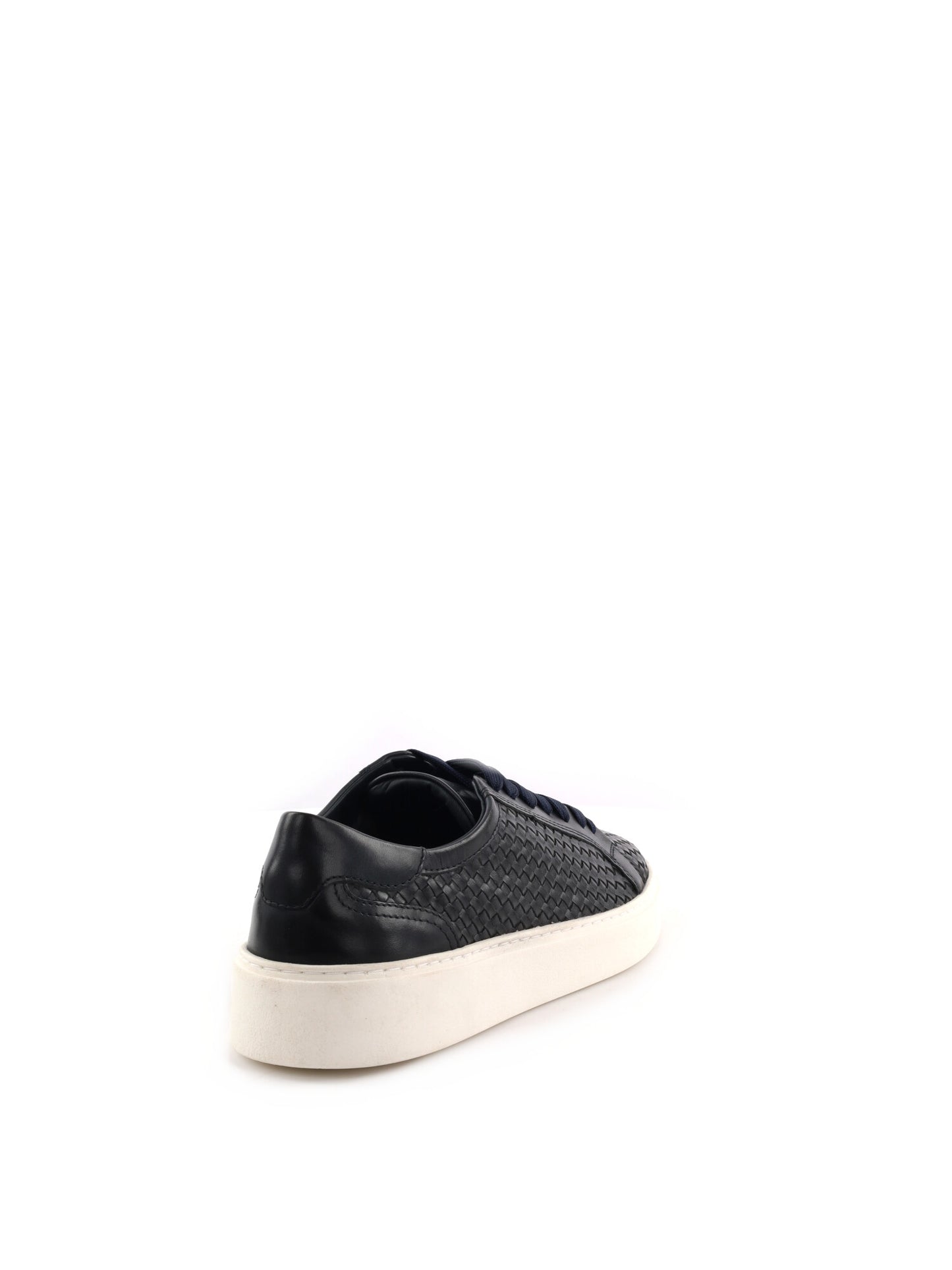 Sneakers Vueva stringate da uomo in blu navy casual