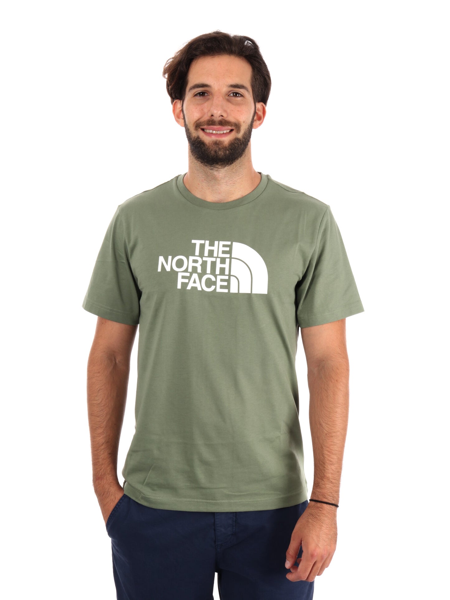 T-SHIRT EASY TEE THE NORTH FACE UOMO VERDE