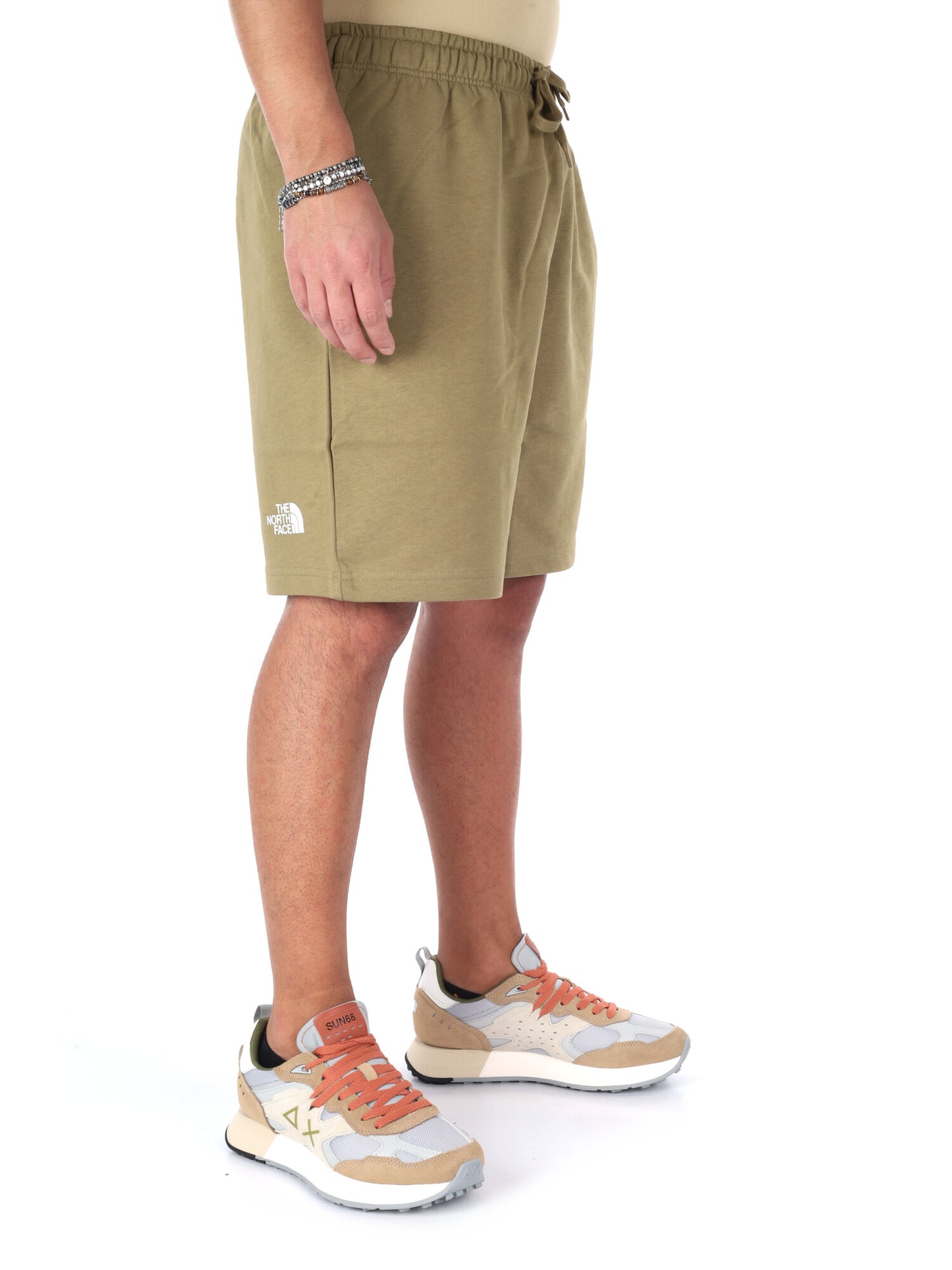 Shorts The North Face Blanca da uomo in verde casual