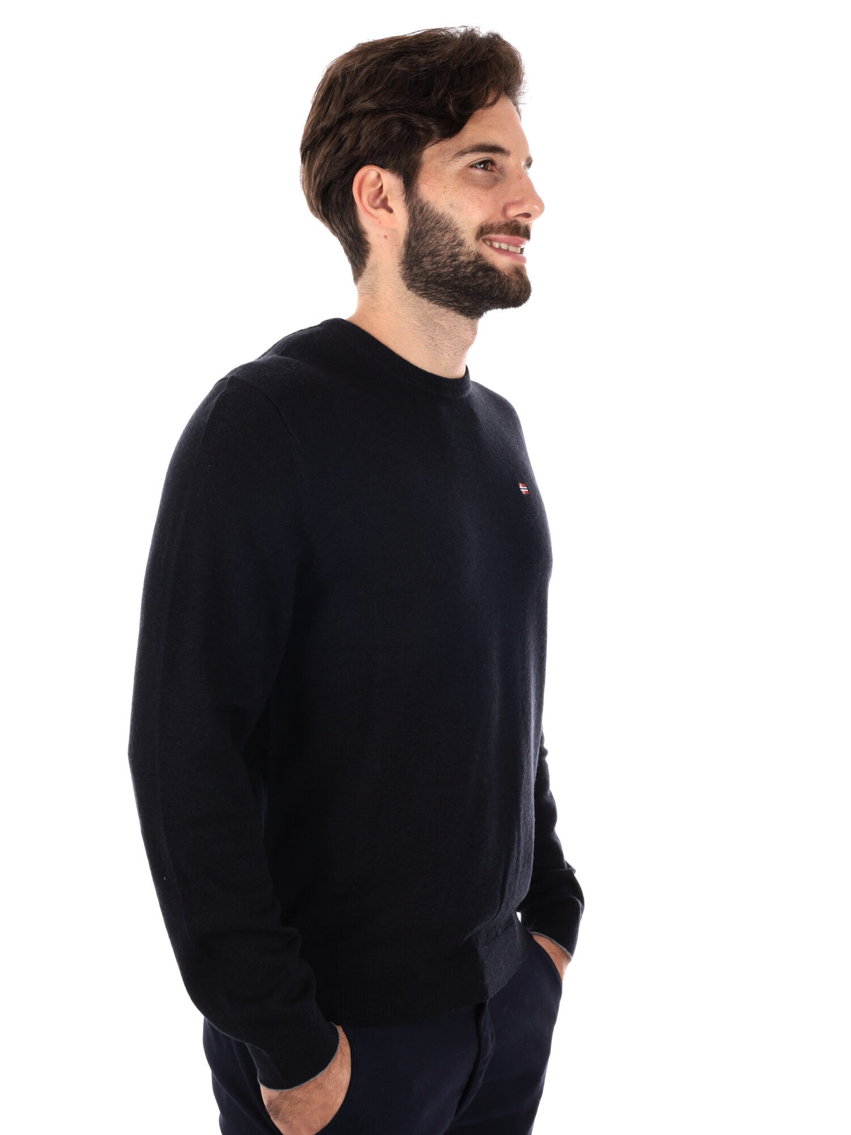Napapijri damavand c maglia da uomo nero