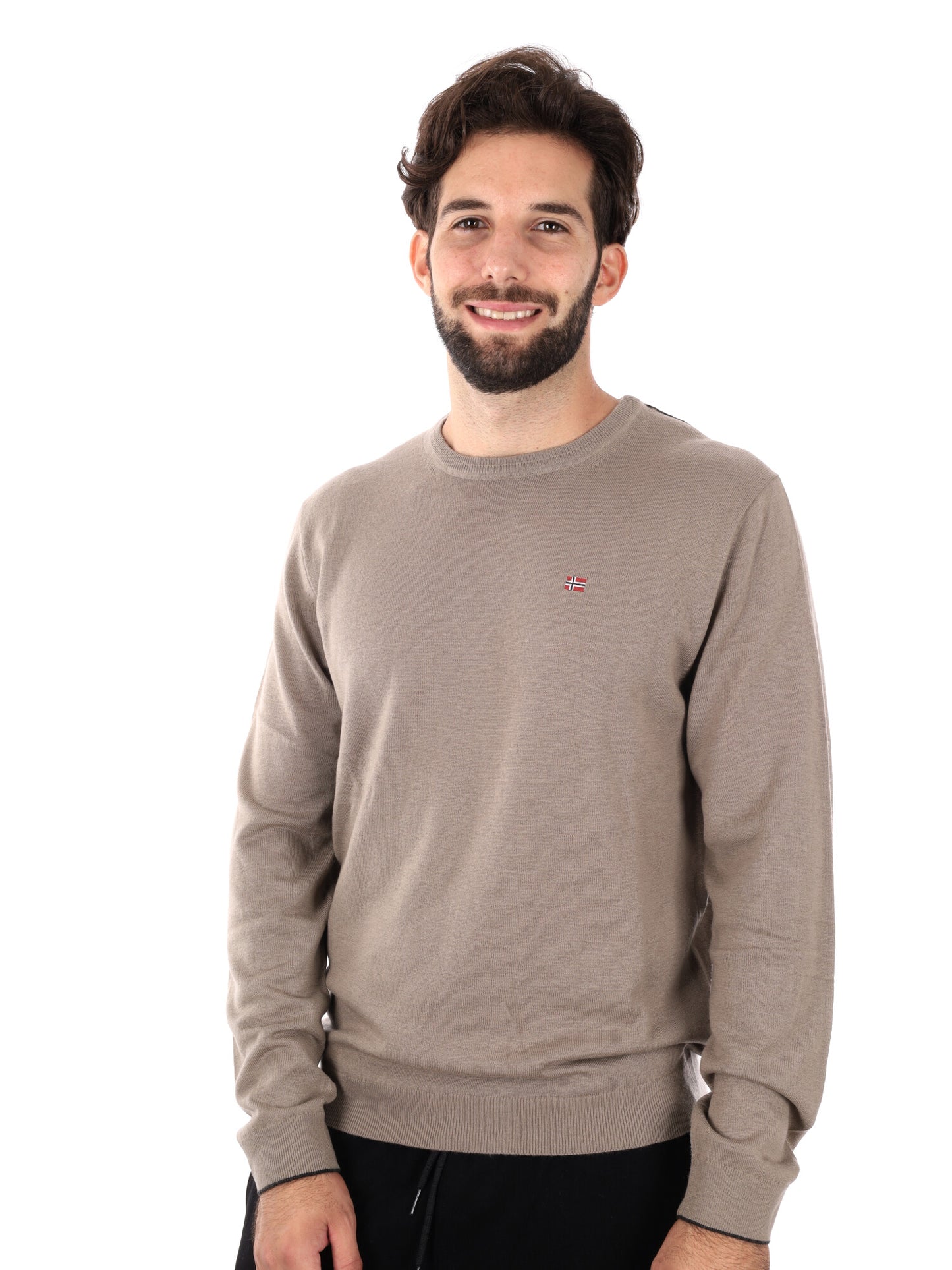 MAGLIONE DAMAVAND NAPAPIJRI DA UOMO FANGO