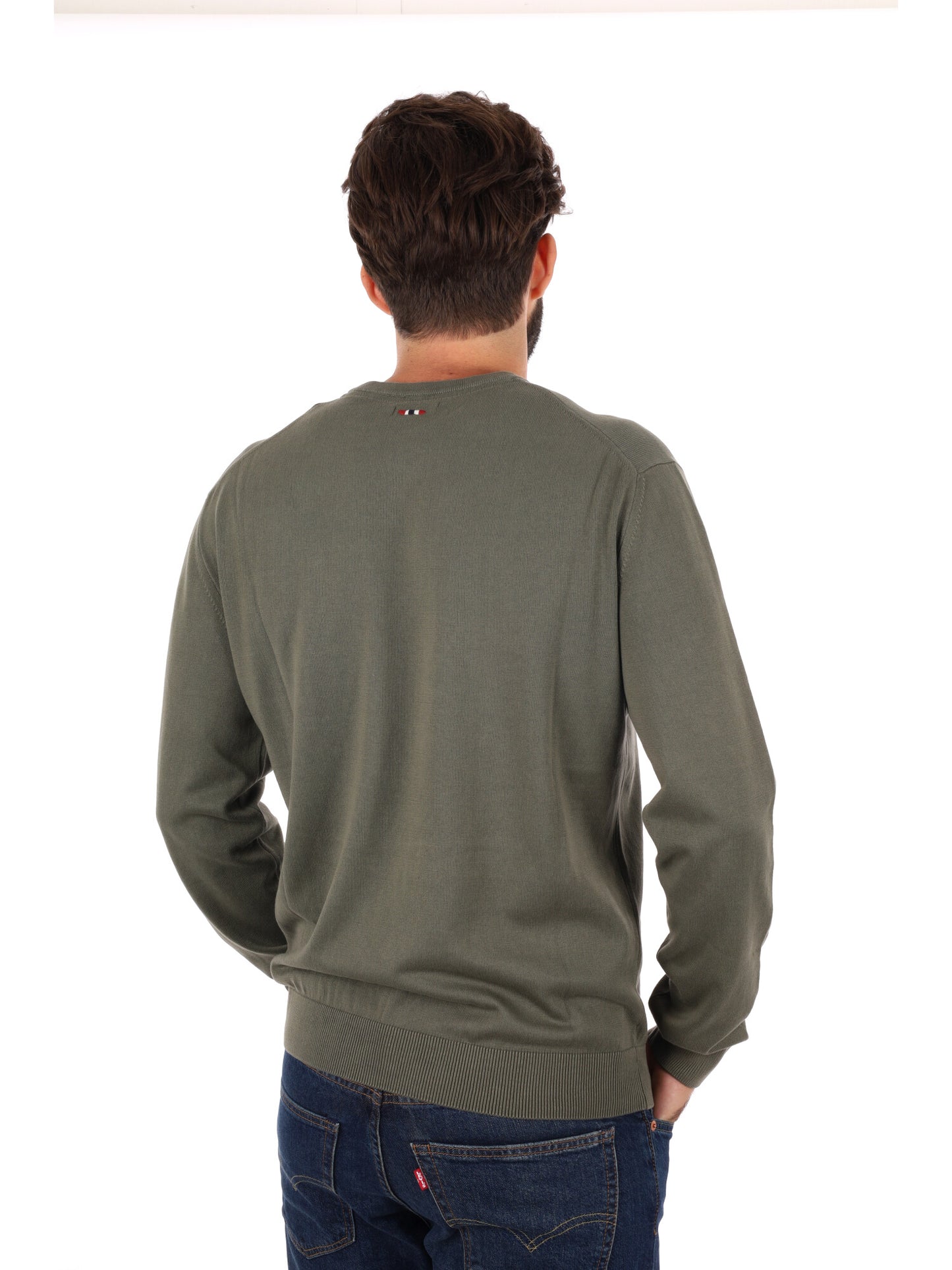 MAGLIA DROZ NAPAPIJRI DA UOMO VERDE