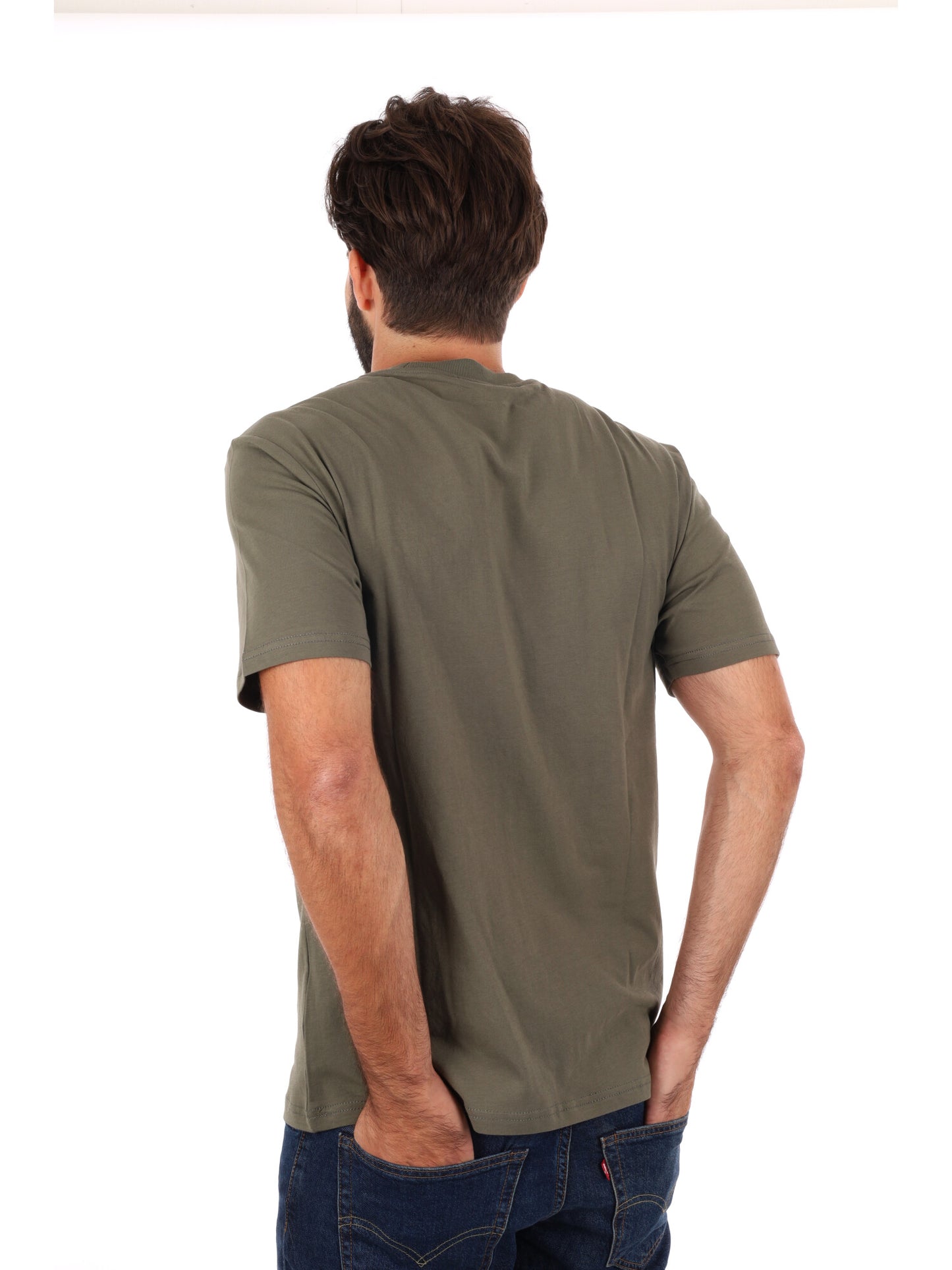 T-SHIRT SMALLBOX NAPAPIJRI DA UOMO VERDE