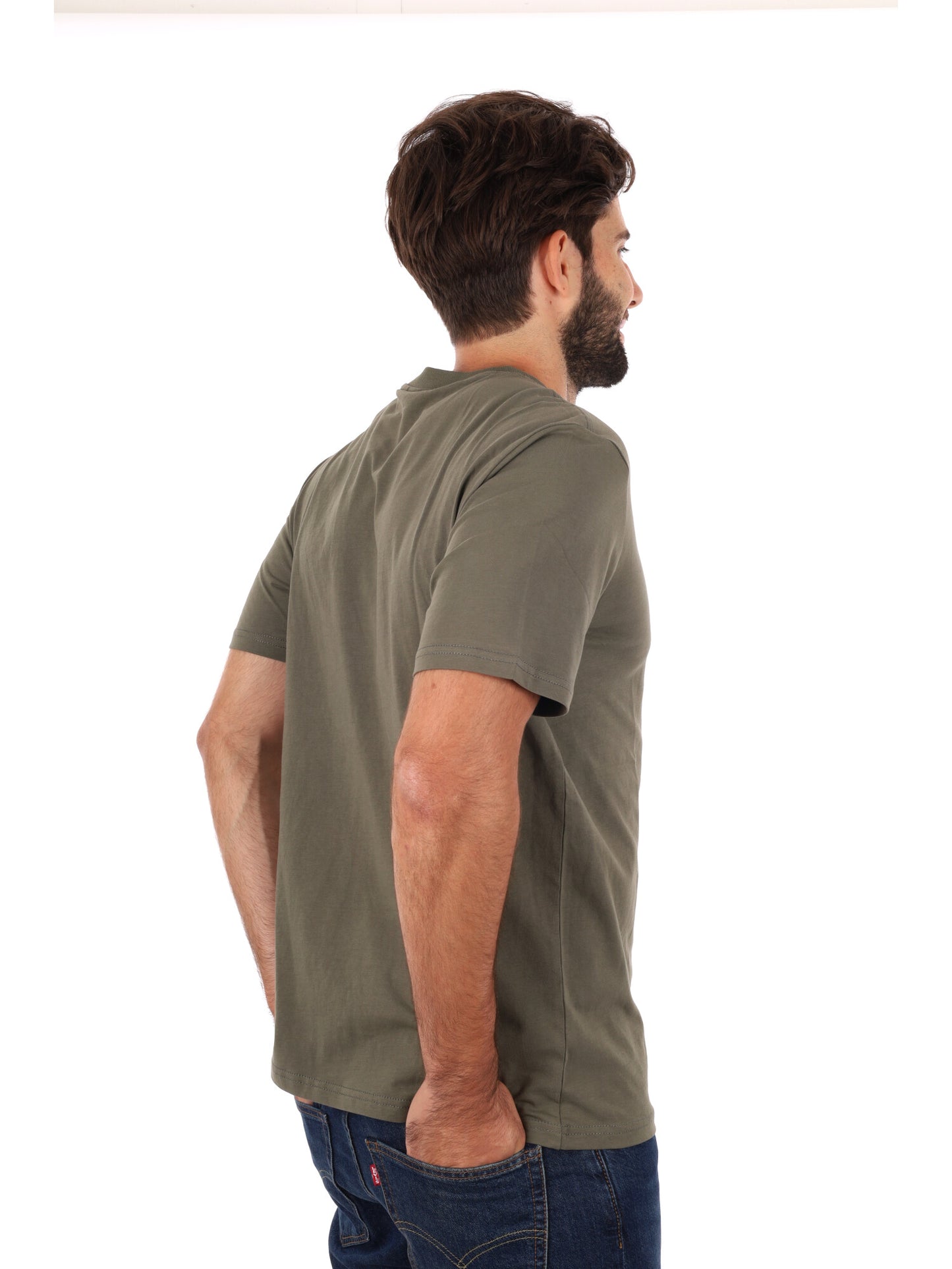 T-SHIRT SMALLBOX NAPAPIJRI DA UOMO VERDE