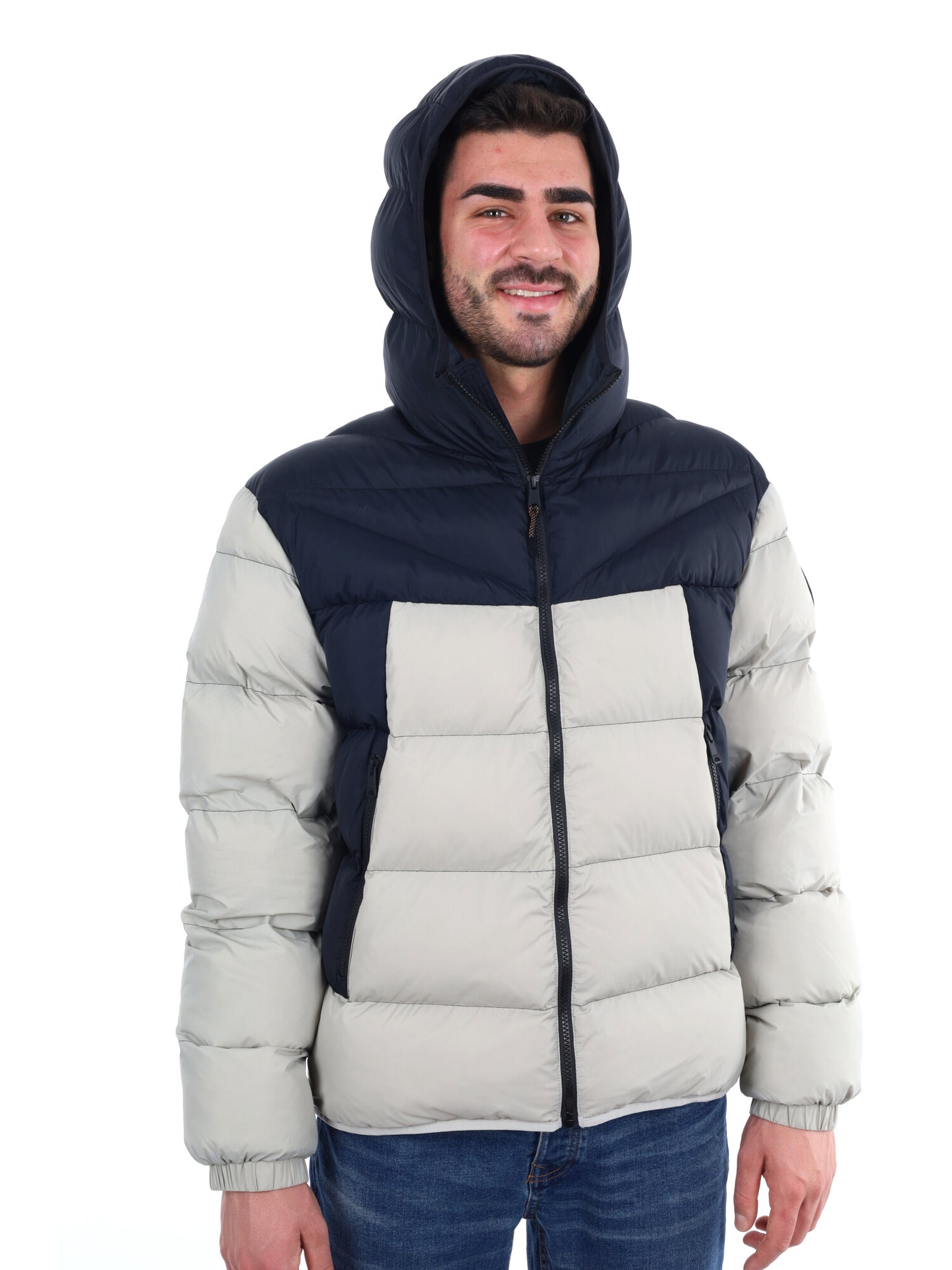 GIUBBINO IMBOTTITO MOLVENO NAPAPIJRI DA UOMO CREMA