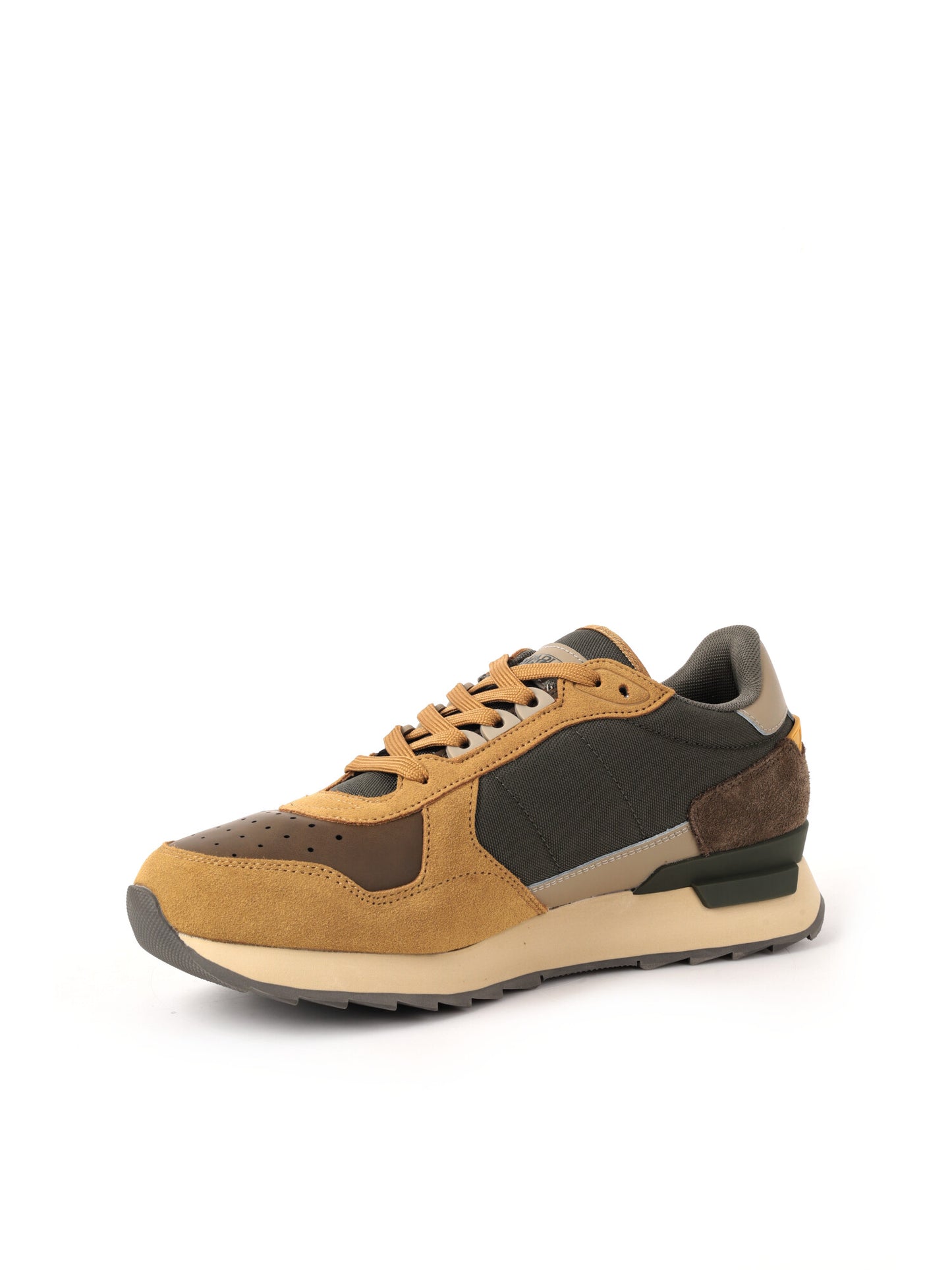 SNEAKERS STAB NAPAPIJRI DA UOMO VERDE MARRONE OCRA