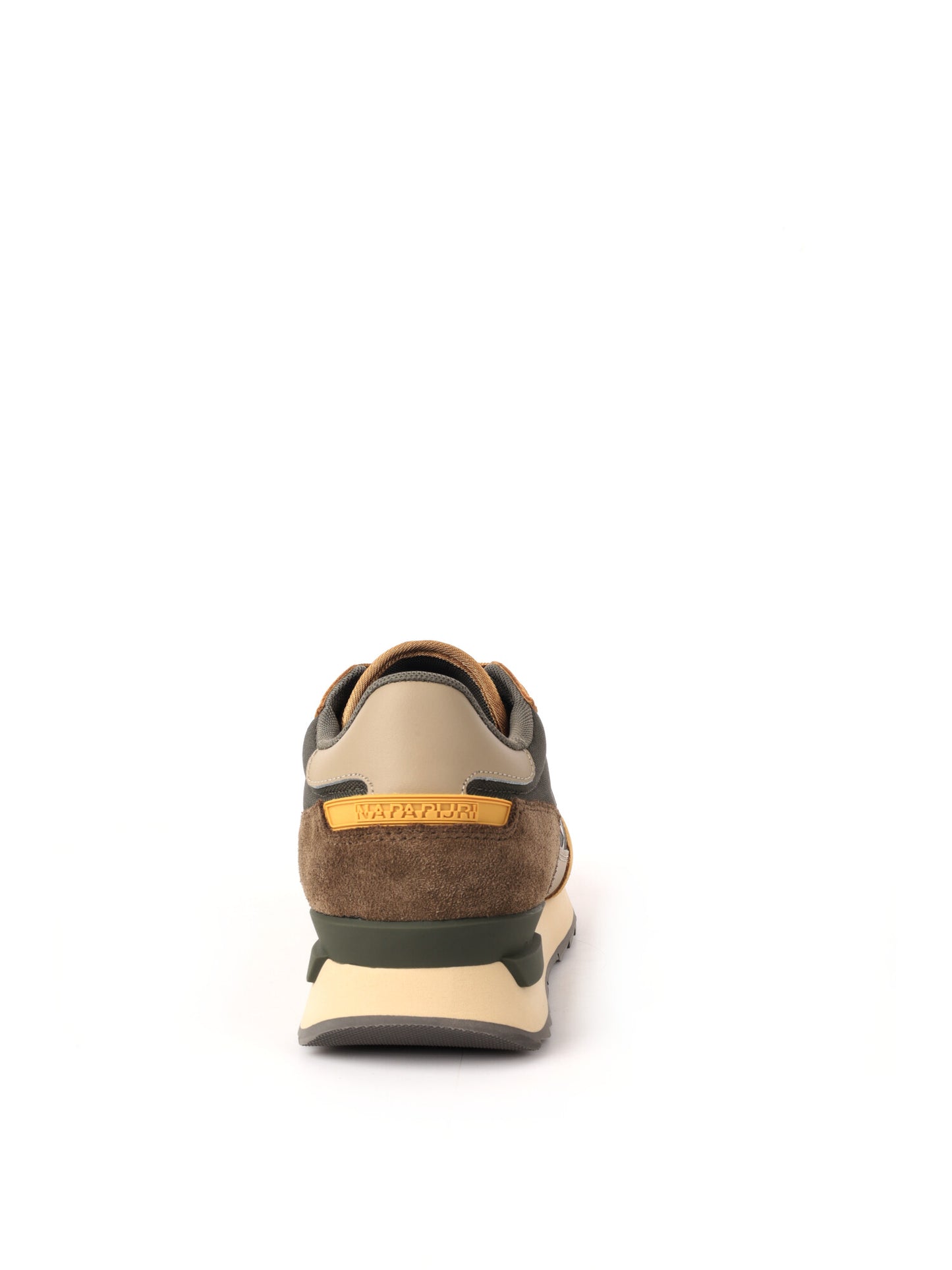SNEAKERS STAB NAPAPIJRI DA UOMO VERDE MARRONE OCRA